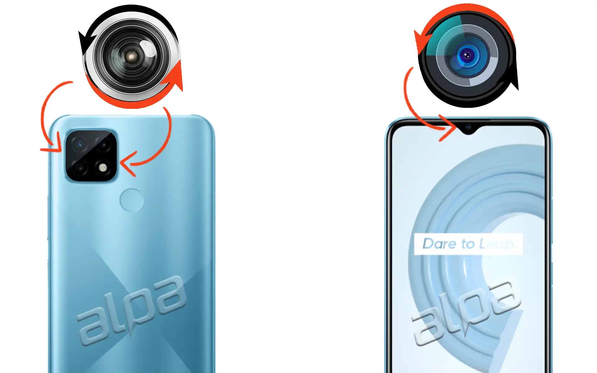 Realme C21 Ön, Arka Kamera Değişimi Fiyatı