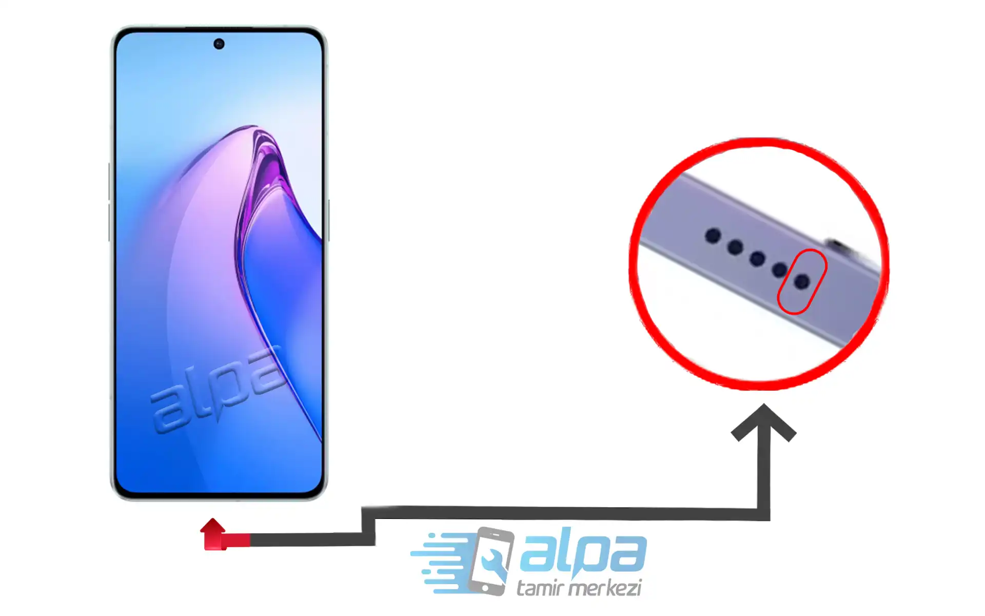 Oppo Reno 8 Pro Mikrofon Değişimi Fiyatı