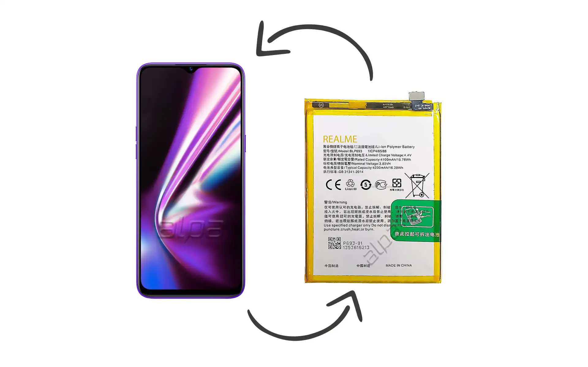 Realme 5S Batarya Değişimi Fiyatı