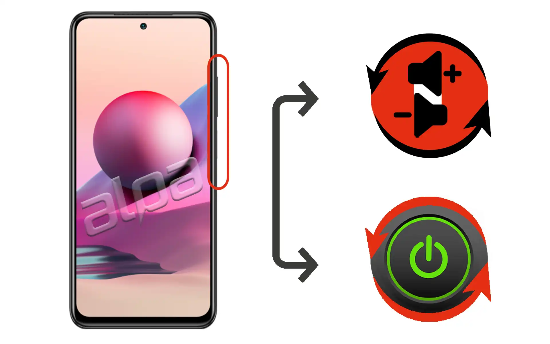 Redmi Note 10S Açma-Kapama, Ses Tuşu Tamiri Fiyatı