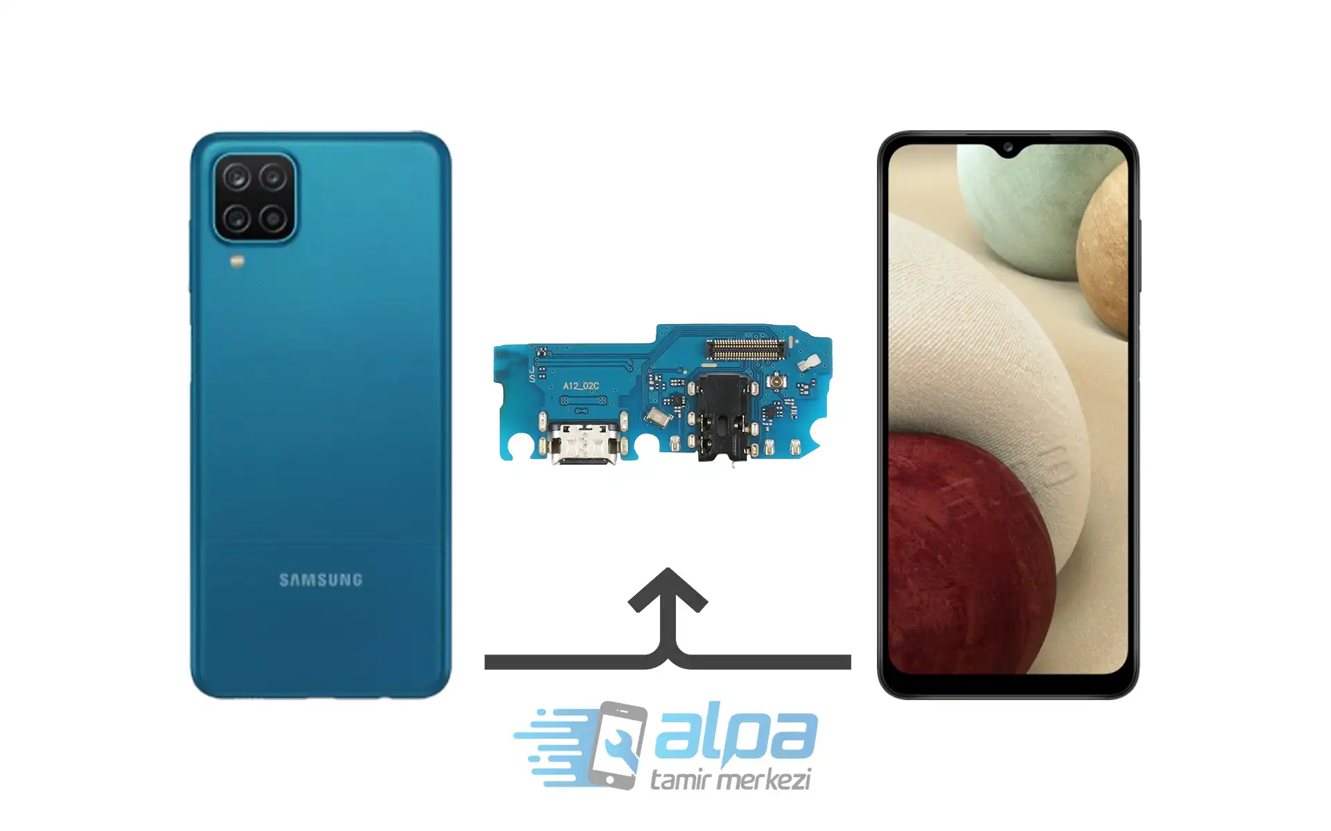 Samsung Galaxy A12 Şarj Soketi Değişimi Fiyatı