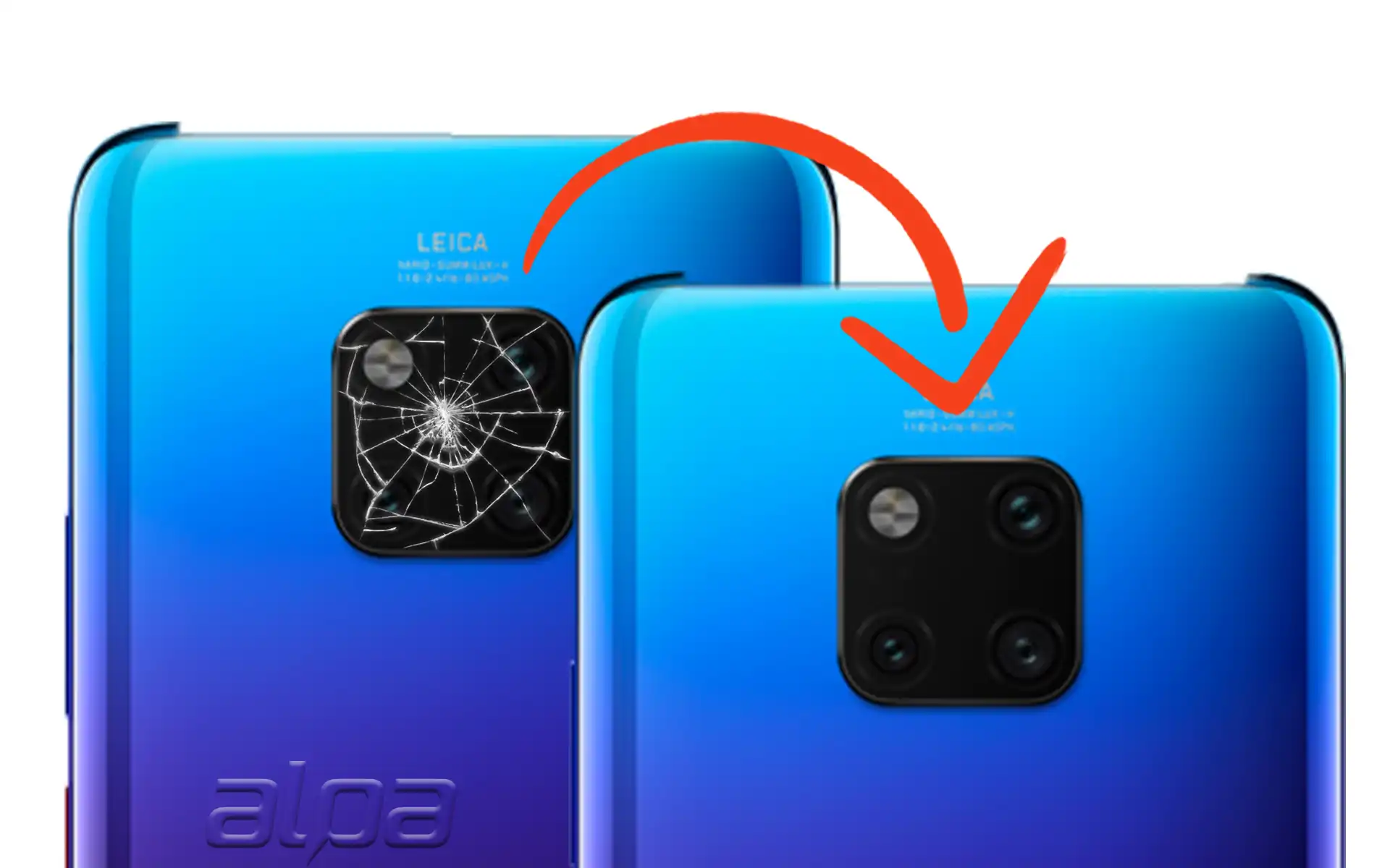 Huawei Mate 20 Pro Kamera Camı Değişimi Fiyatı