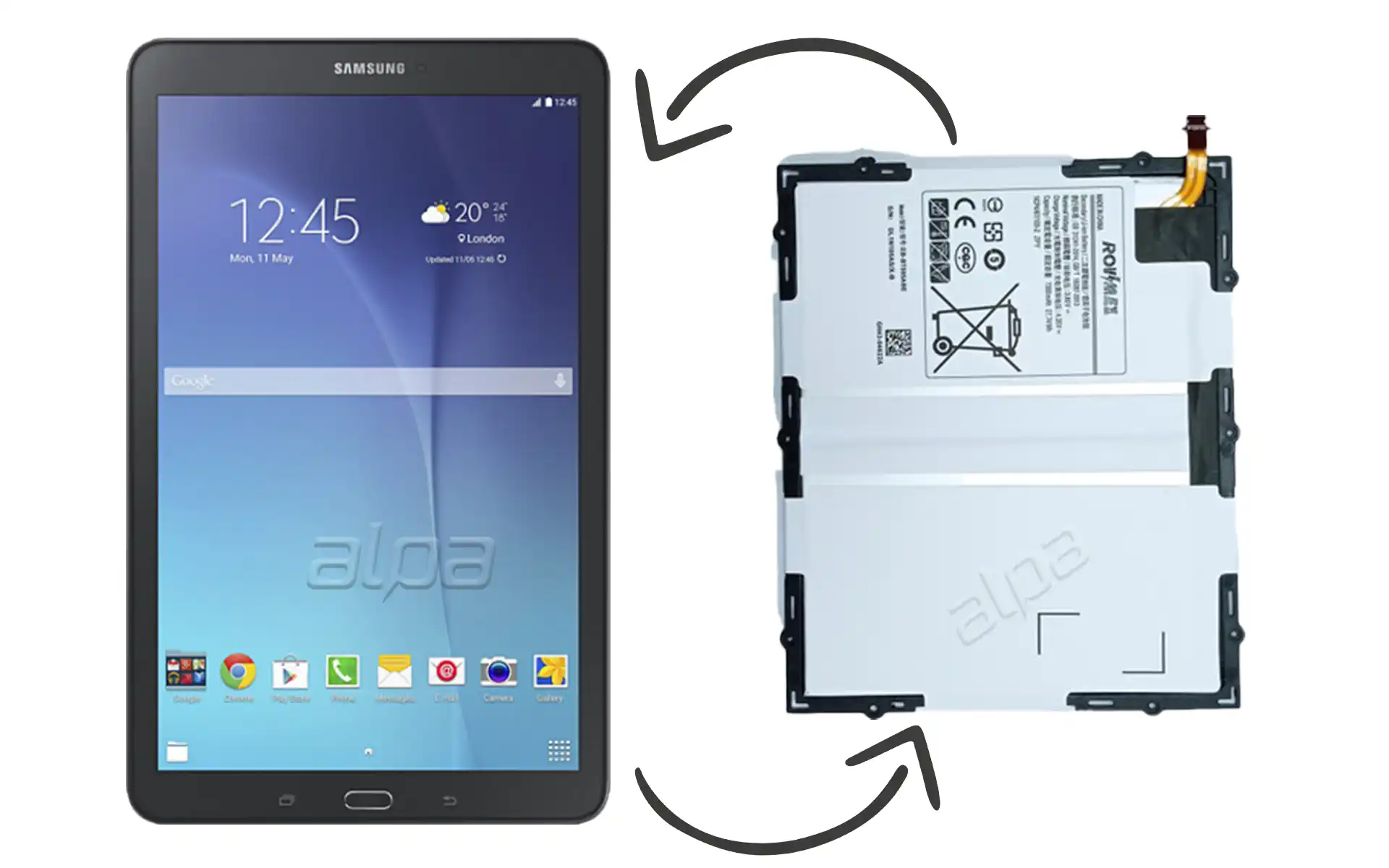 Samsung Galaxy Tab E SM-T562 Batarya Değişimi Fiyatı