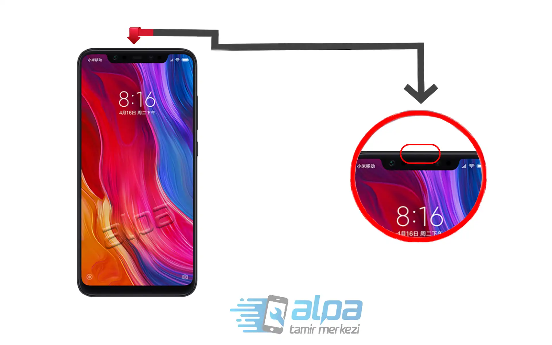 Xiaomi Mi 8 Ahize Değişimi Fiyatı