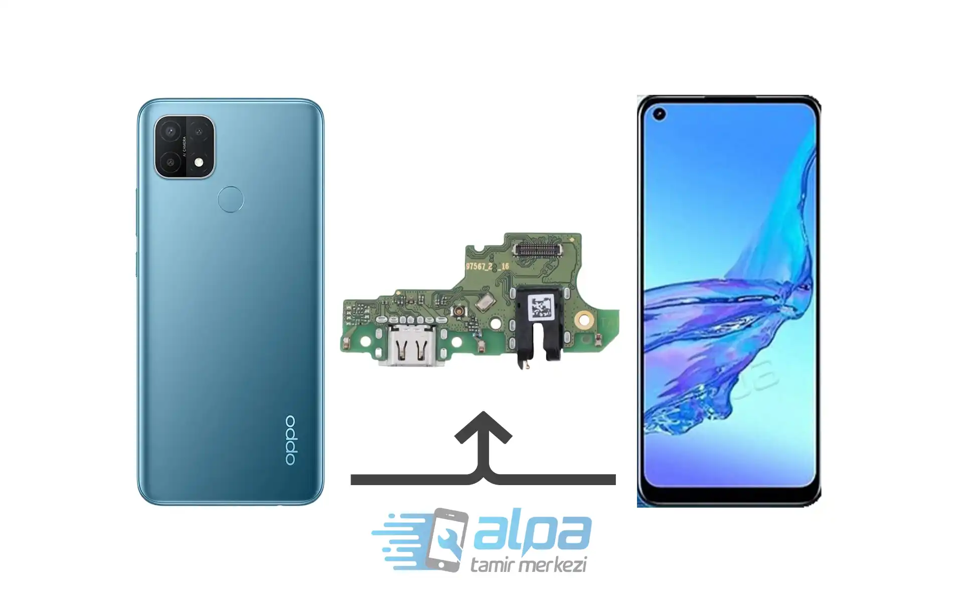 Oppo A35 Şarj Soketi Değişimi Fiyatı