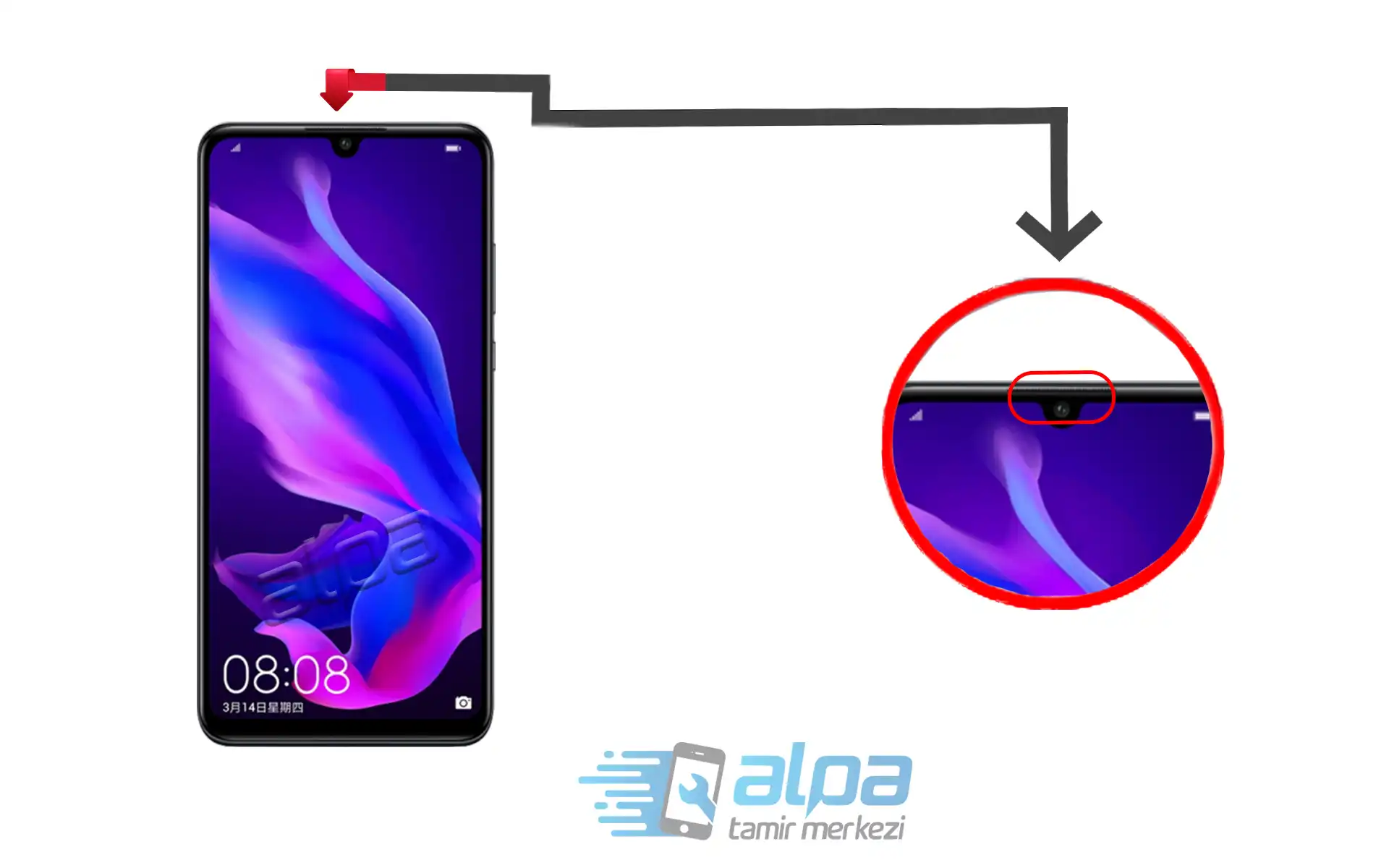 Huawei Nova 4E Ahize Değişimi Fiyatı