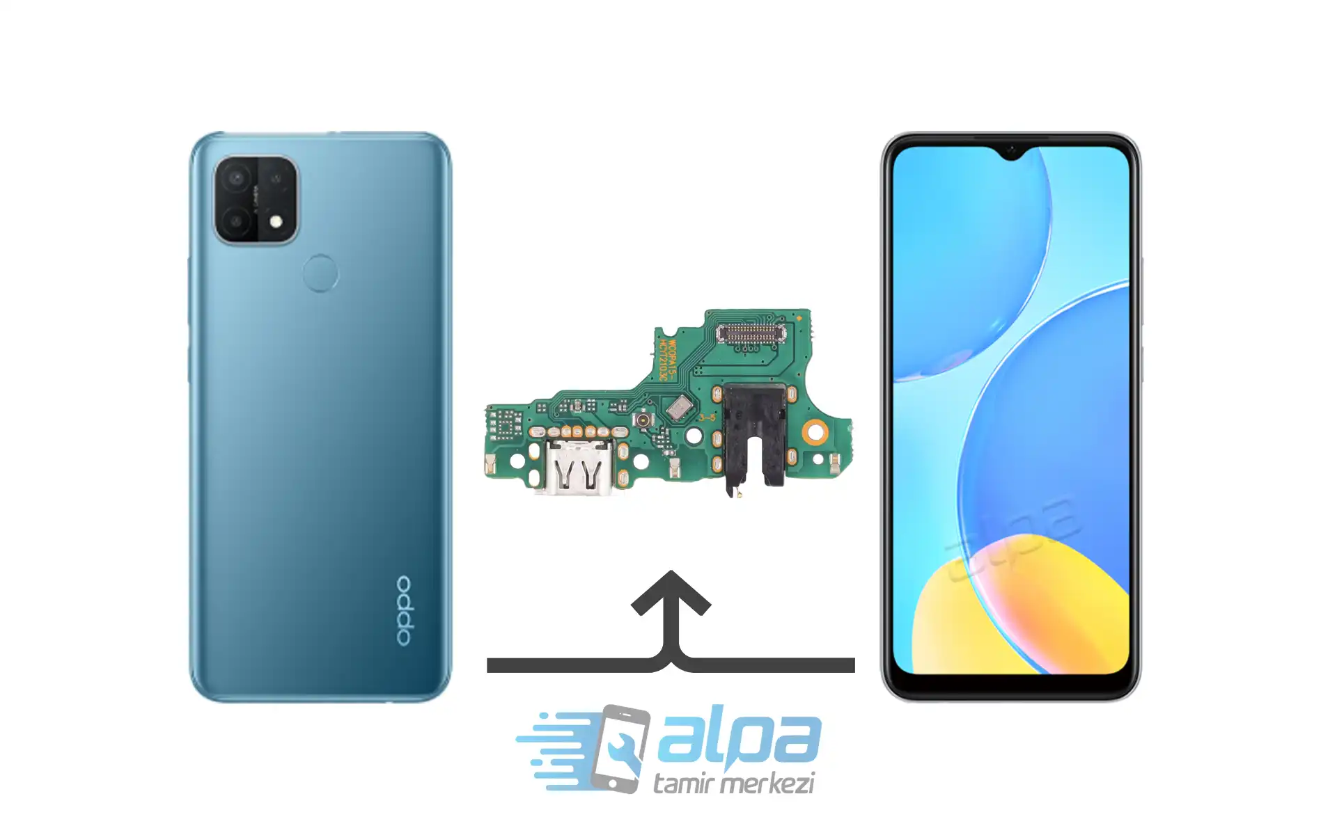 Oppo A15s Şarj Soketi Değişimi Fiyatı