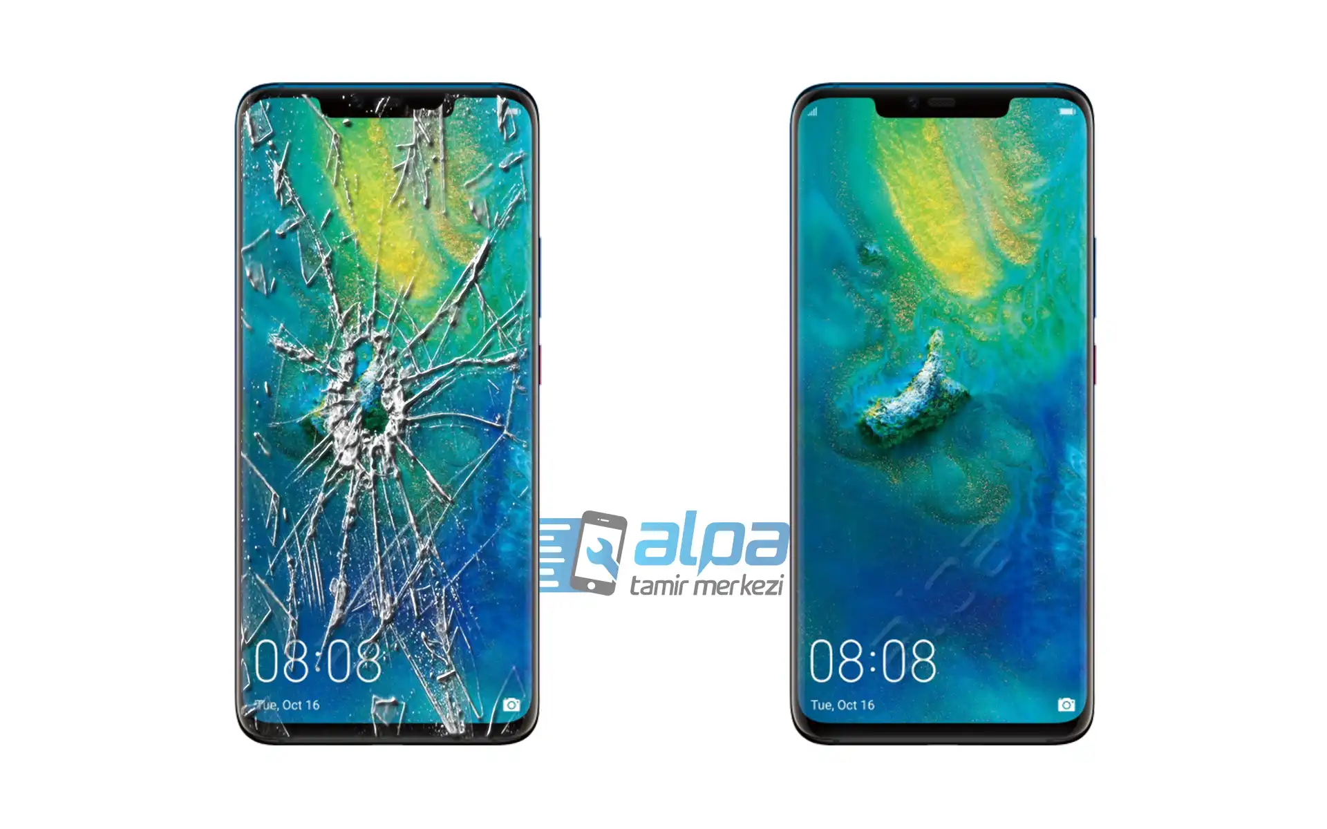 Huawei Mate 20 Pro Ön Cam Değişimi Fiyatı