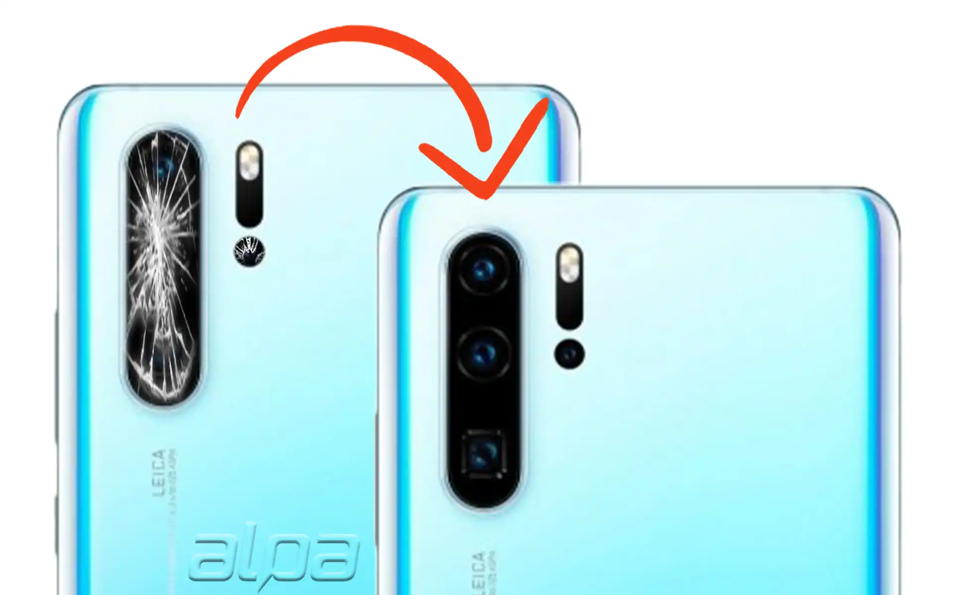 Huawei P30 Pro Kamera Camı Değişimi Fiyatı