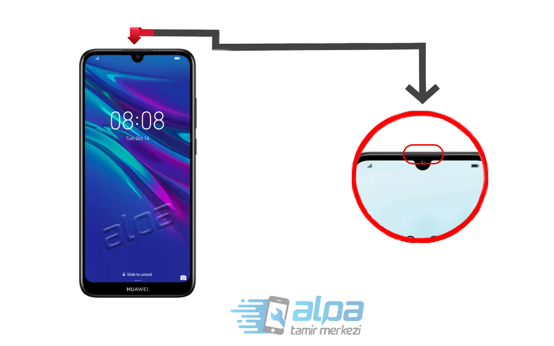 Huawei Y6 2019 Ahize Değişimi Fiyatı