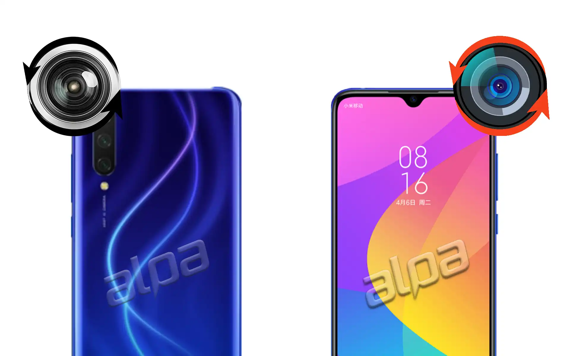 Xiaomi Mi 9 Lite Ön, Arka Kamera Değişimi Fiyatı