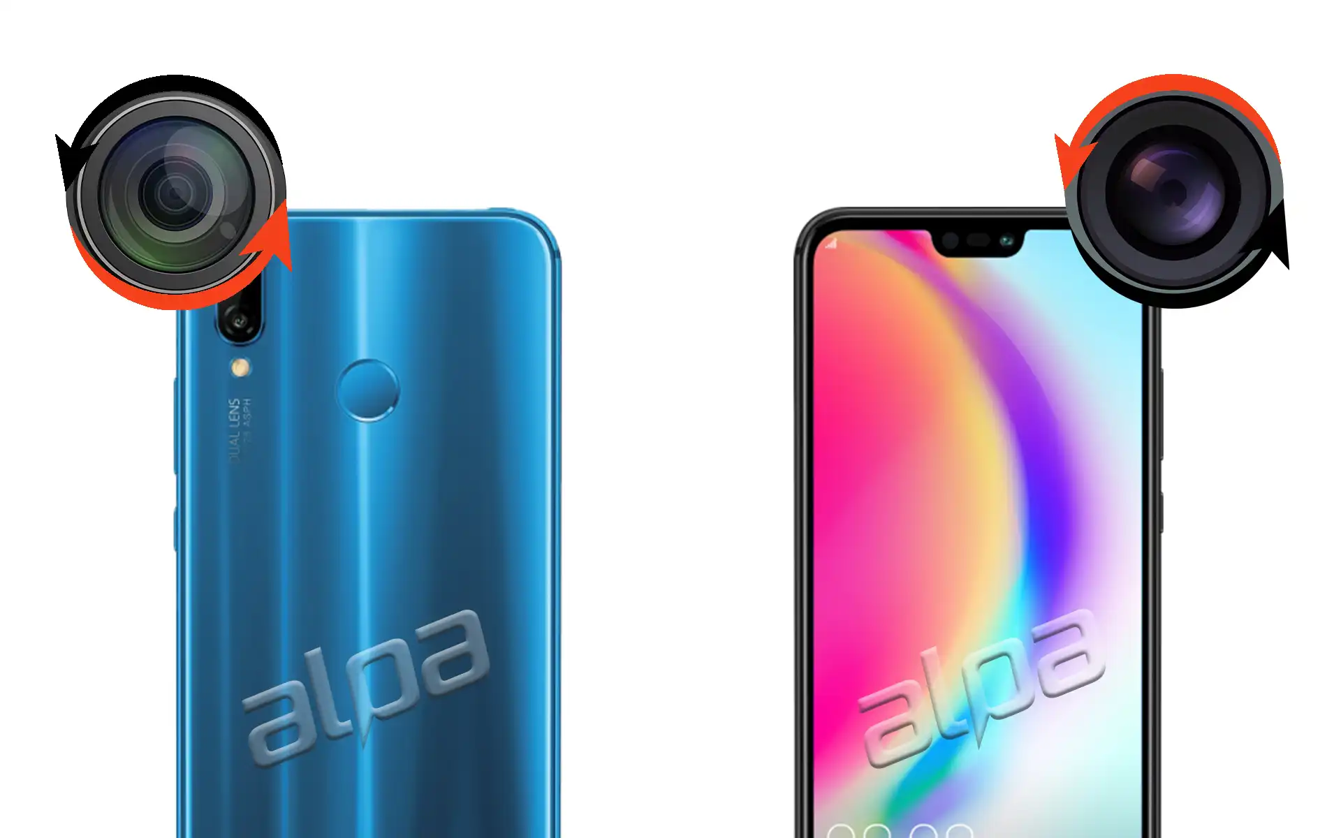 Huawei Nova 3E Ön, Arka Kamera Değişimi Fiyatı