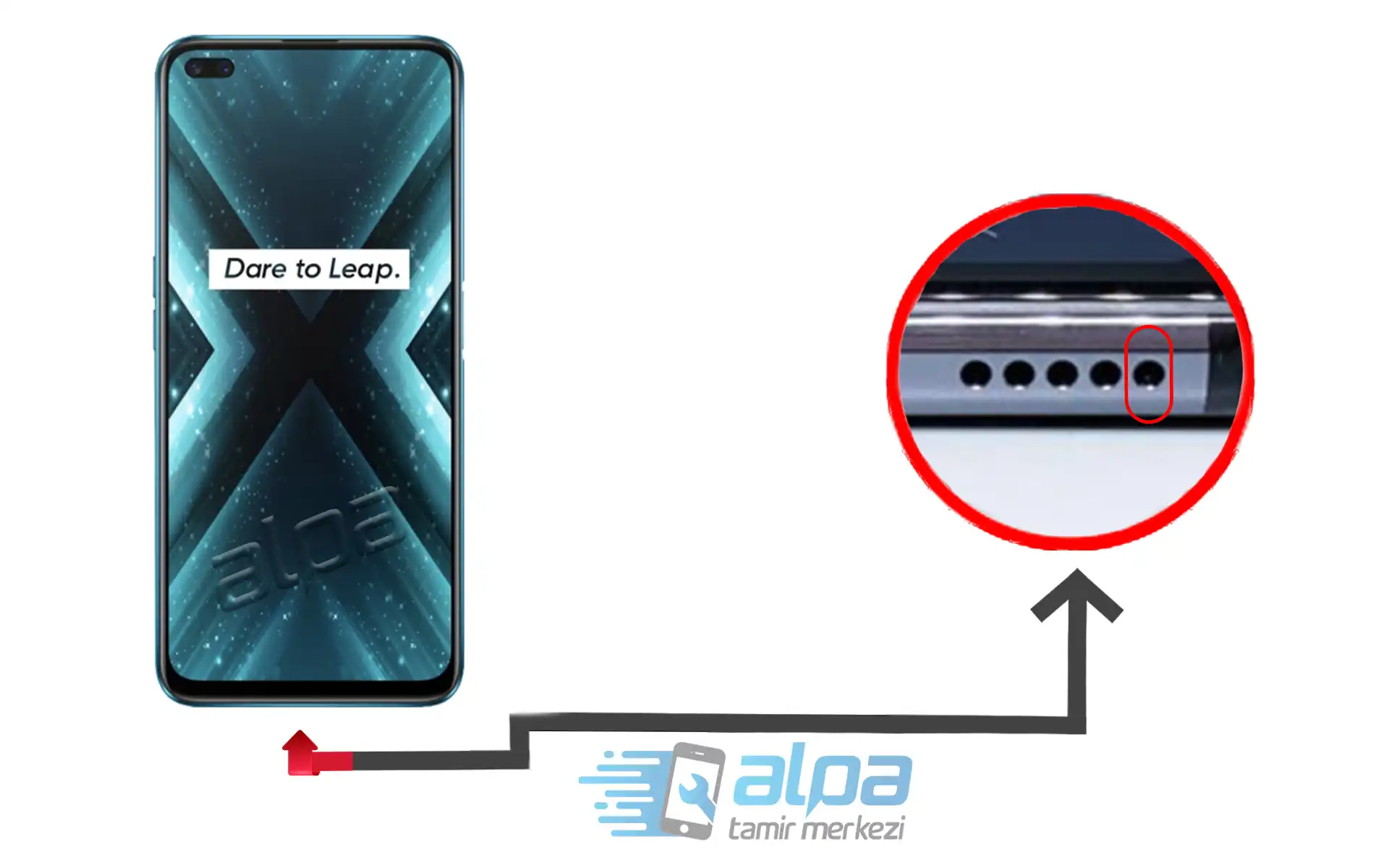 Realme X3 Mikrofon Değişimi Fiyatı