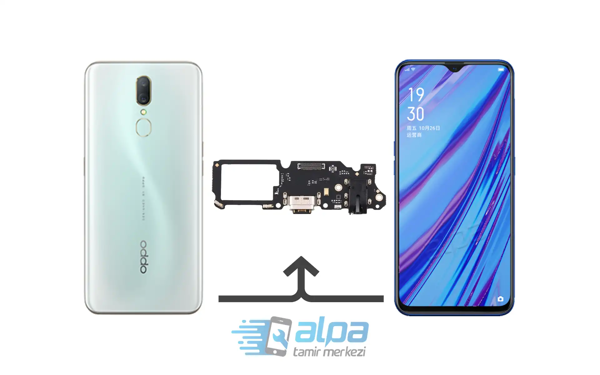 Oppo A9 Şarj Soketi Değişimi Fiyatı