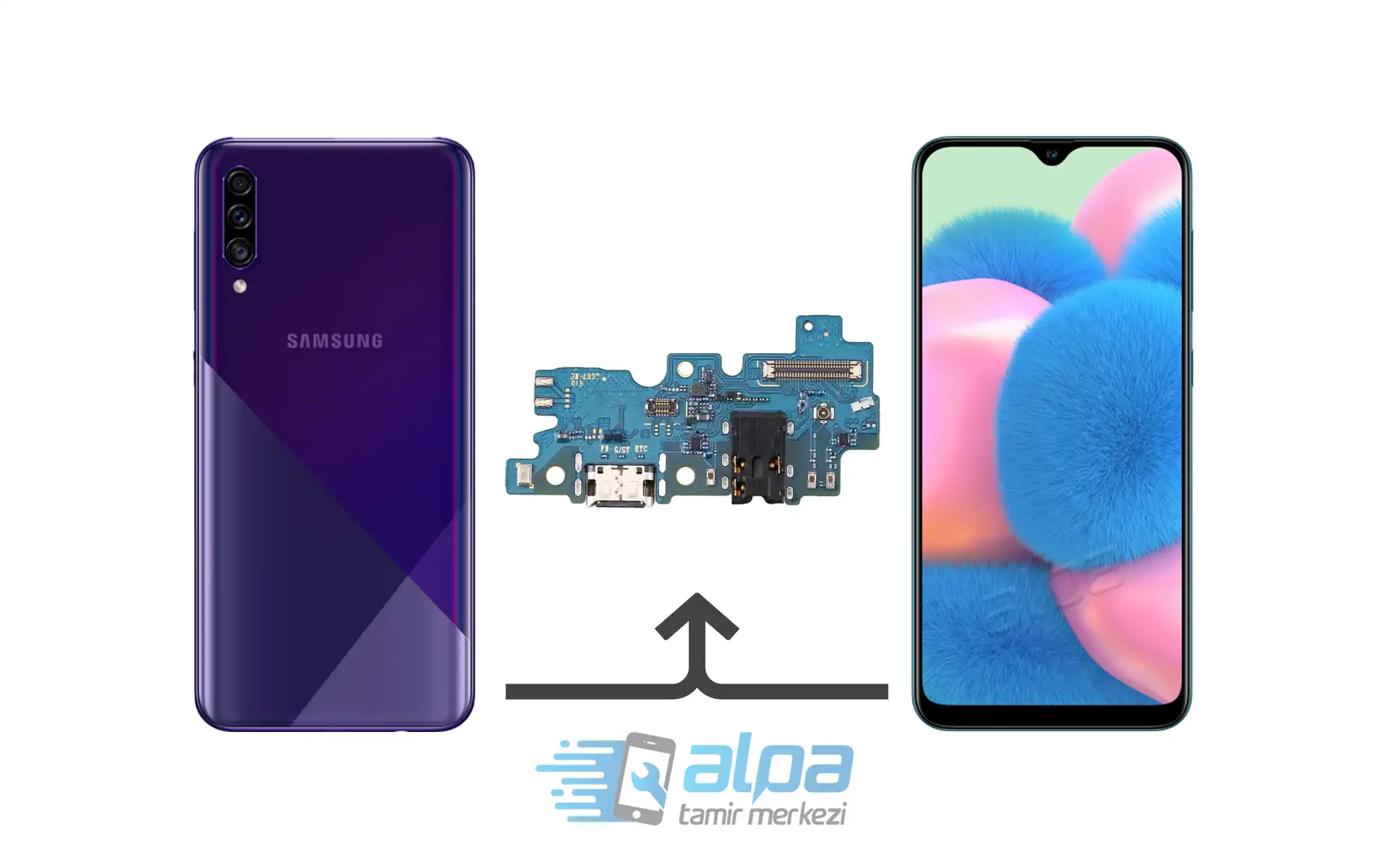 Samsung Galaxy A30s Şarj Soketi Değişimi Fiyatı