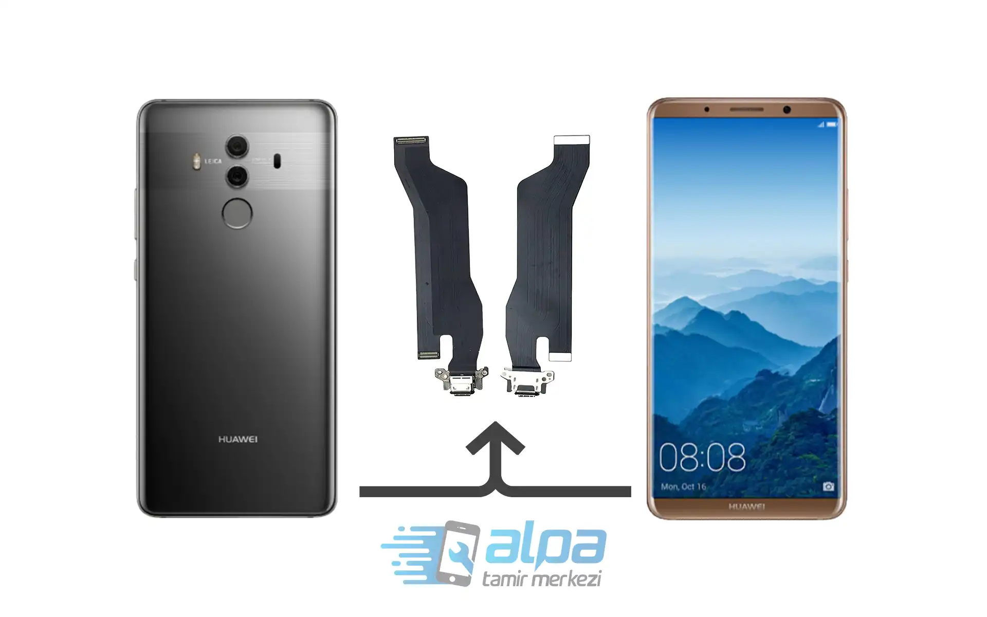 Huawei Mate 10 Pro Şarj Soketi Değişimi Fiyatı