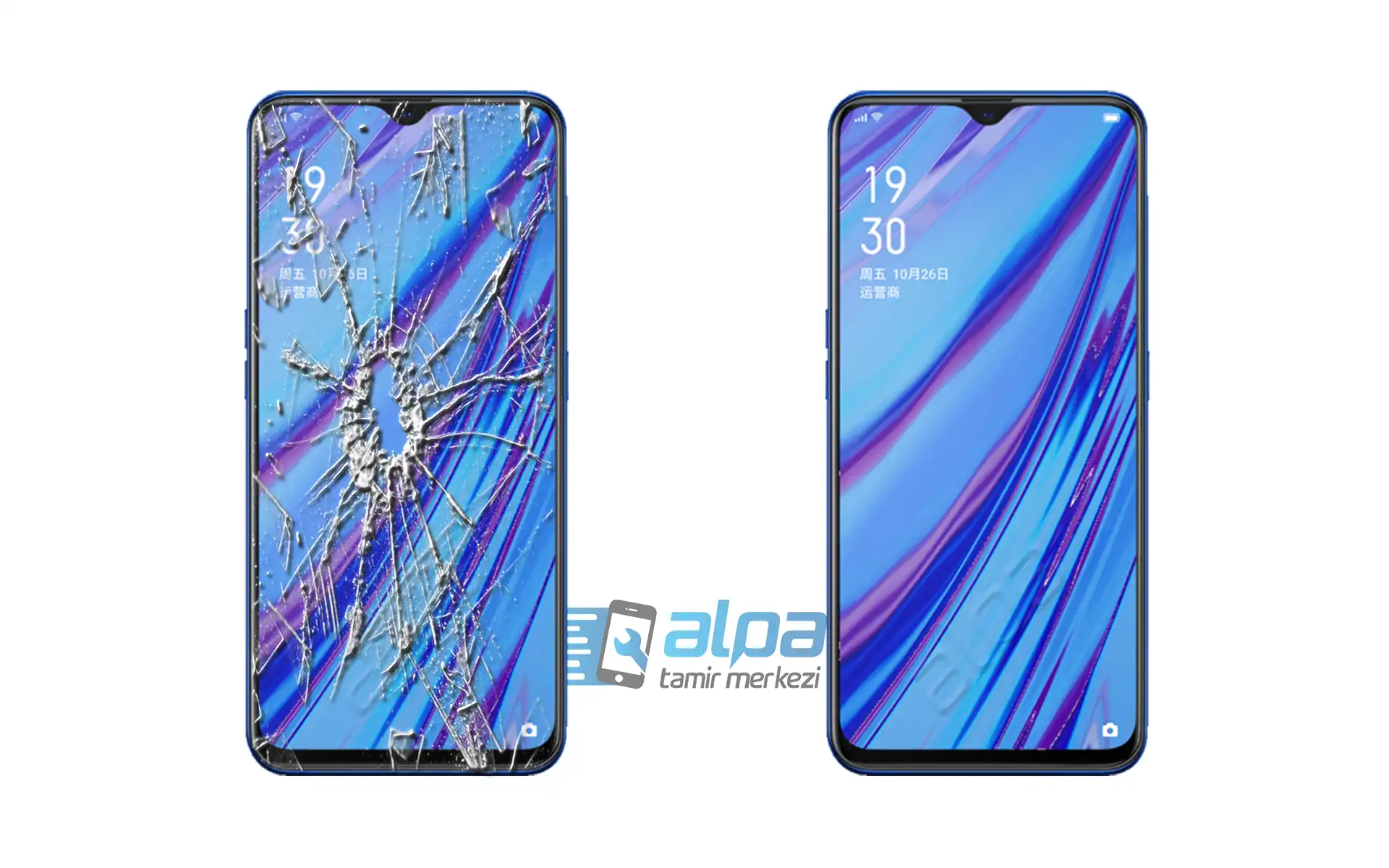 Oppo A9 Ön Cam Değişimi Fiyatı