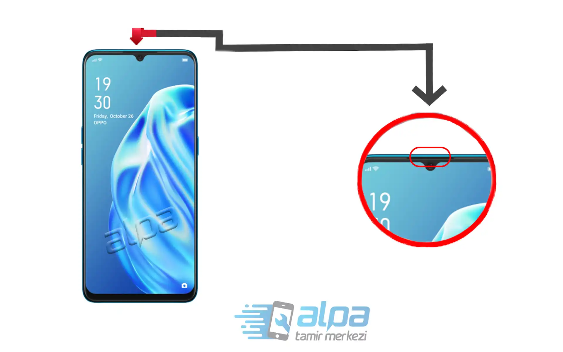 Oppo A91 Ahize Değişimi Fiyatı