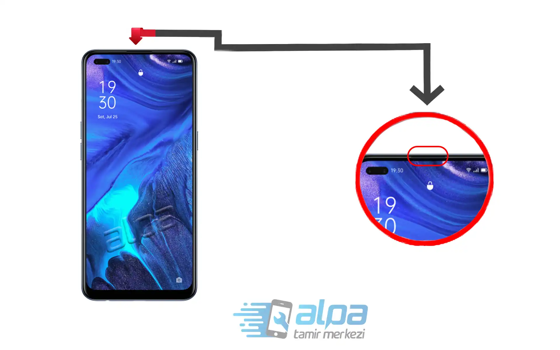 Oppo Reno 4 Ahize Değişimi Fiyatı