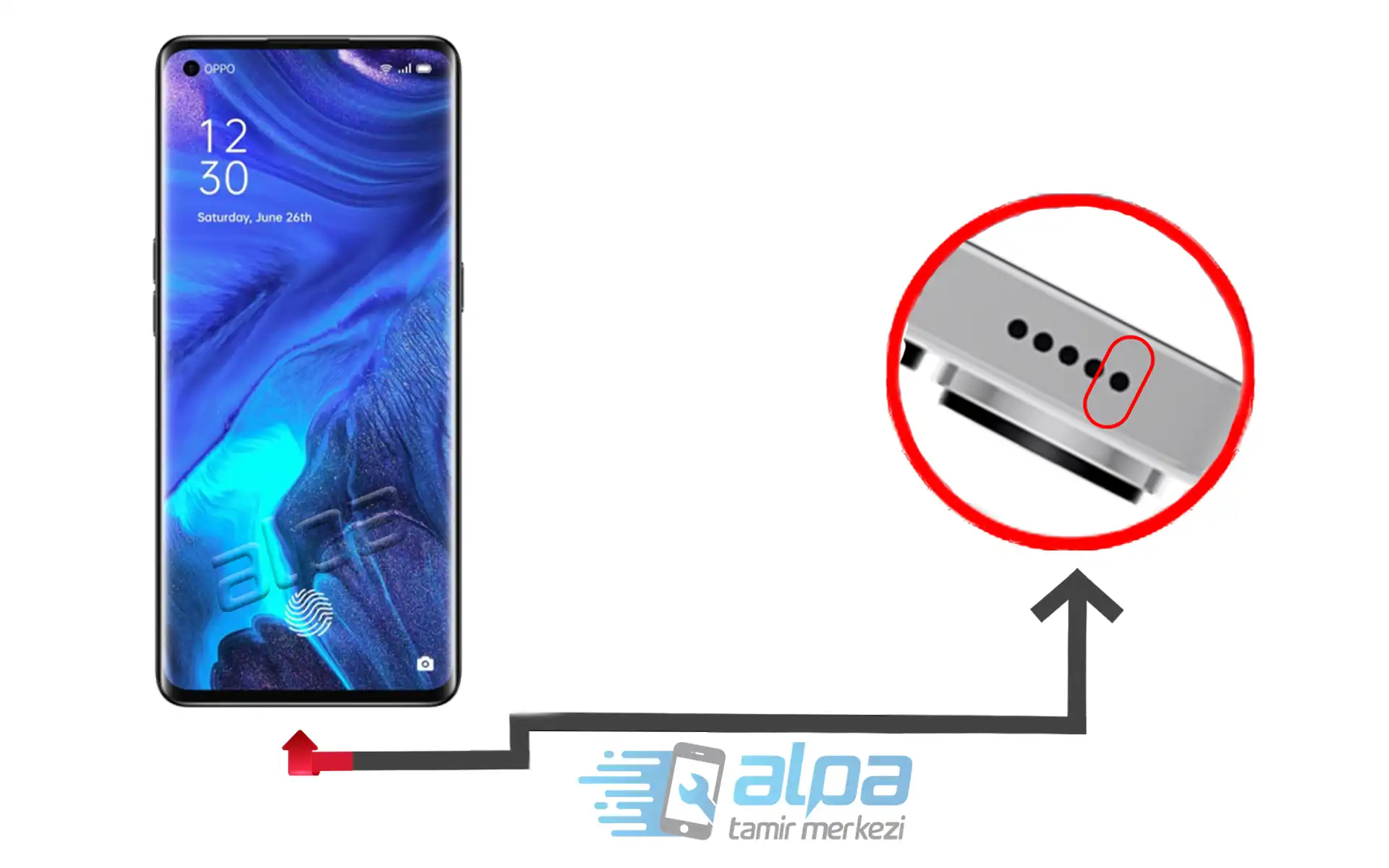 Oppo Reno 4 Pro Mikrofon Değişimi Fiyatı