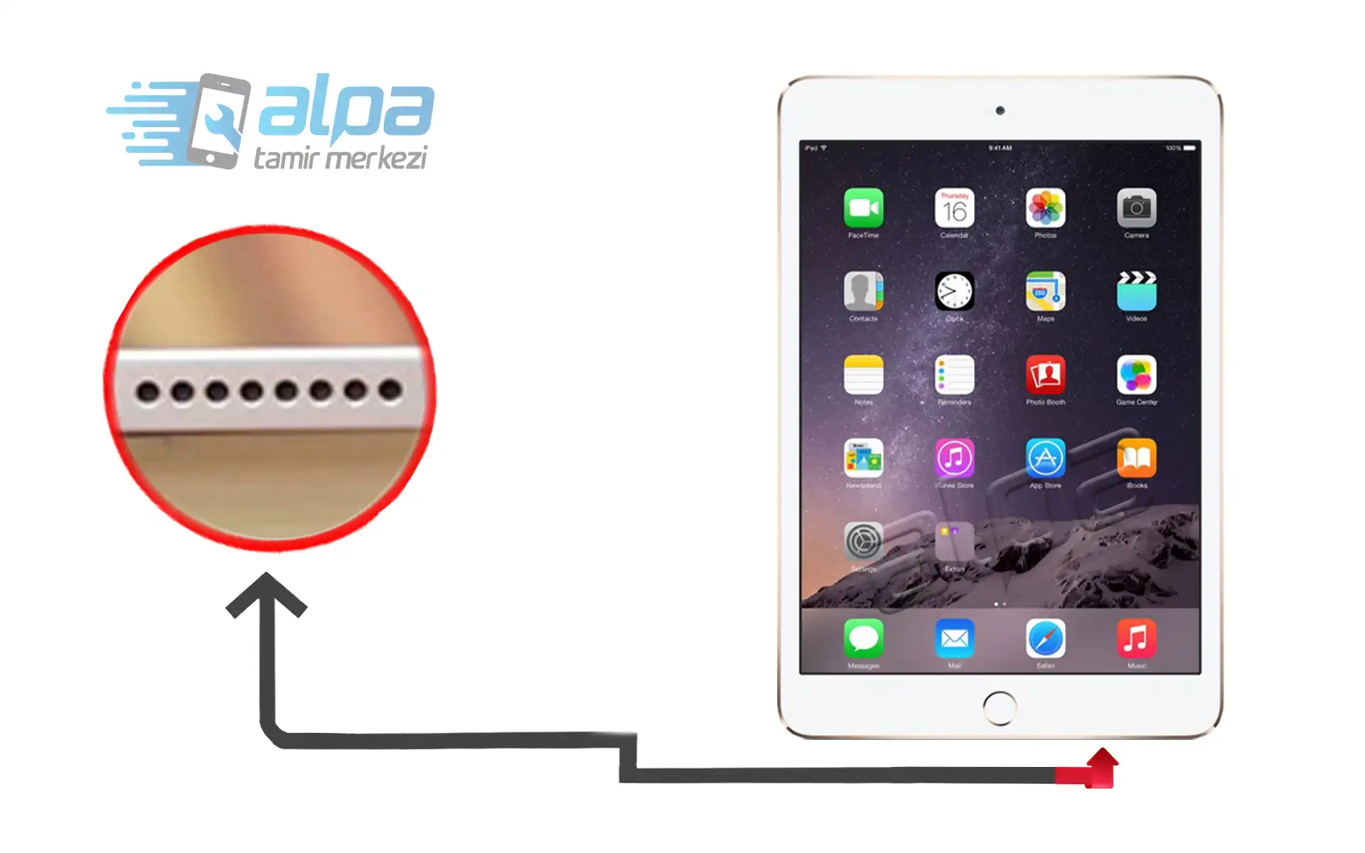 iPad mini 3 Hoparlör Değişimi Fiyatı