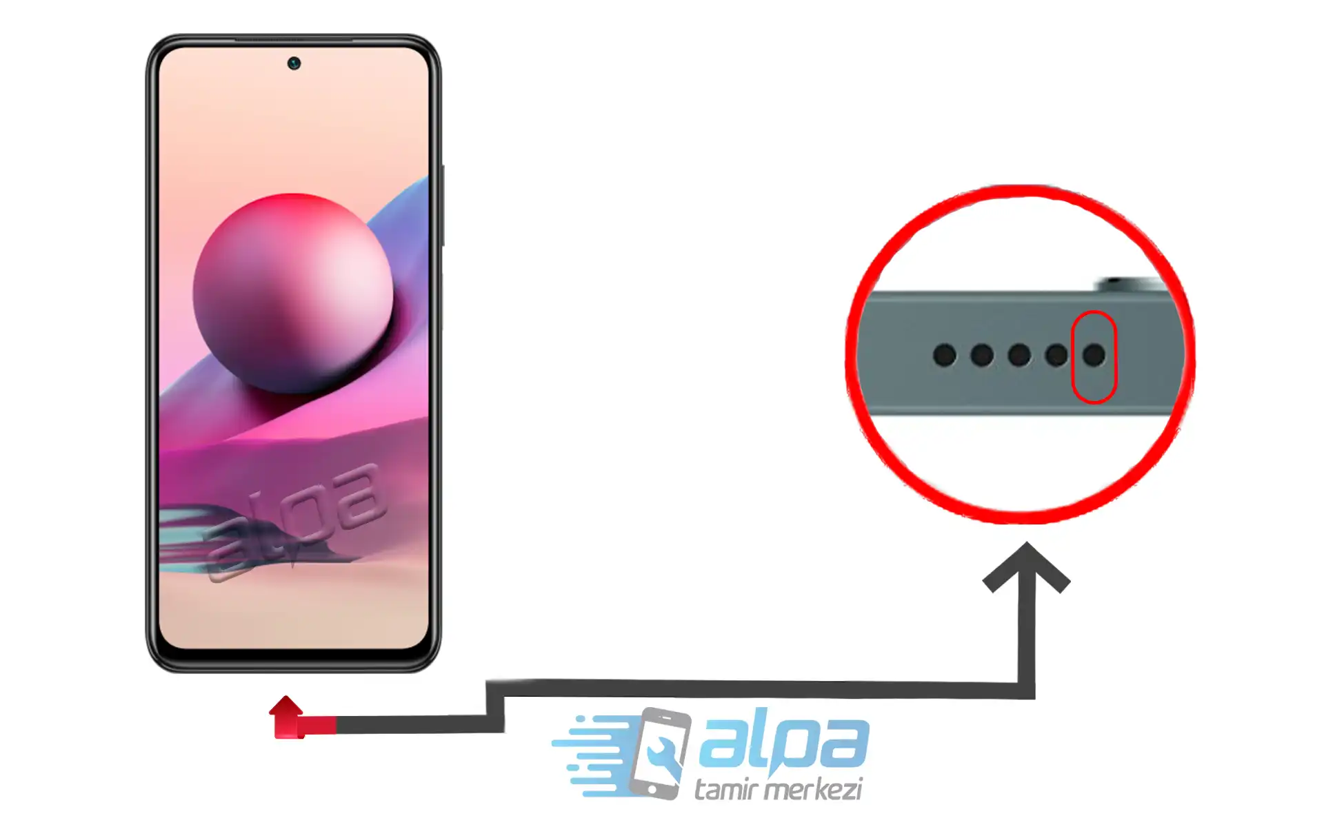 Redmi Note 10S Mikrofon Değişimi Fiyatı