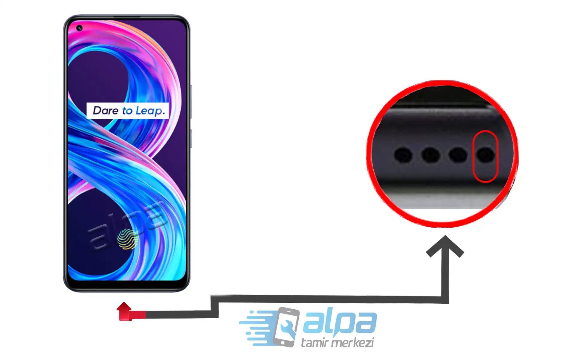 Realme 8 Pro Mikrofon Değişimi Fiyatı