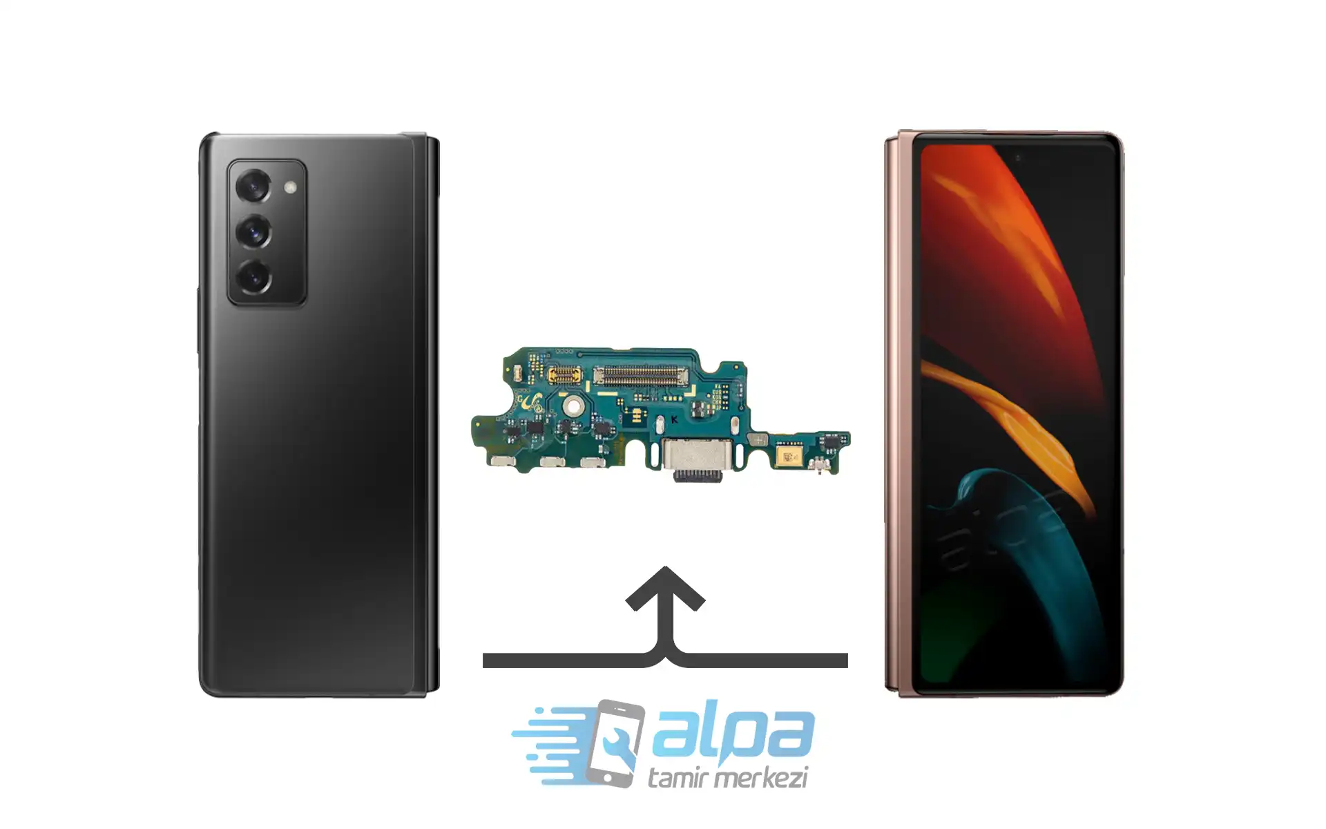 Samsung Galaxy Z Fold 2 Şarj Soketi Değişimi Fiyatı