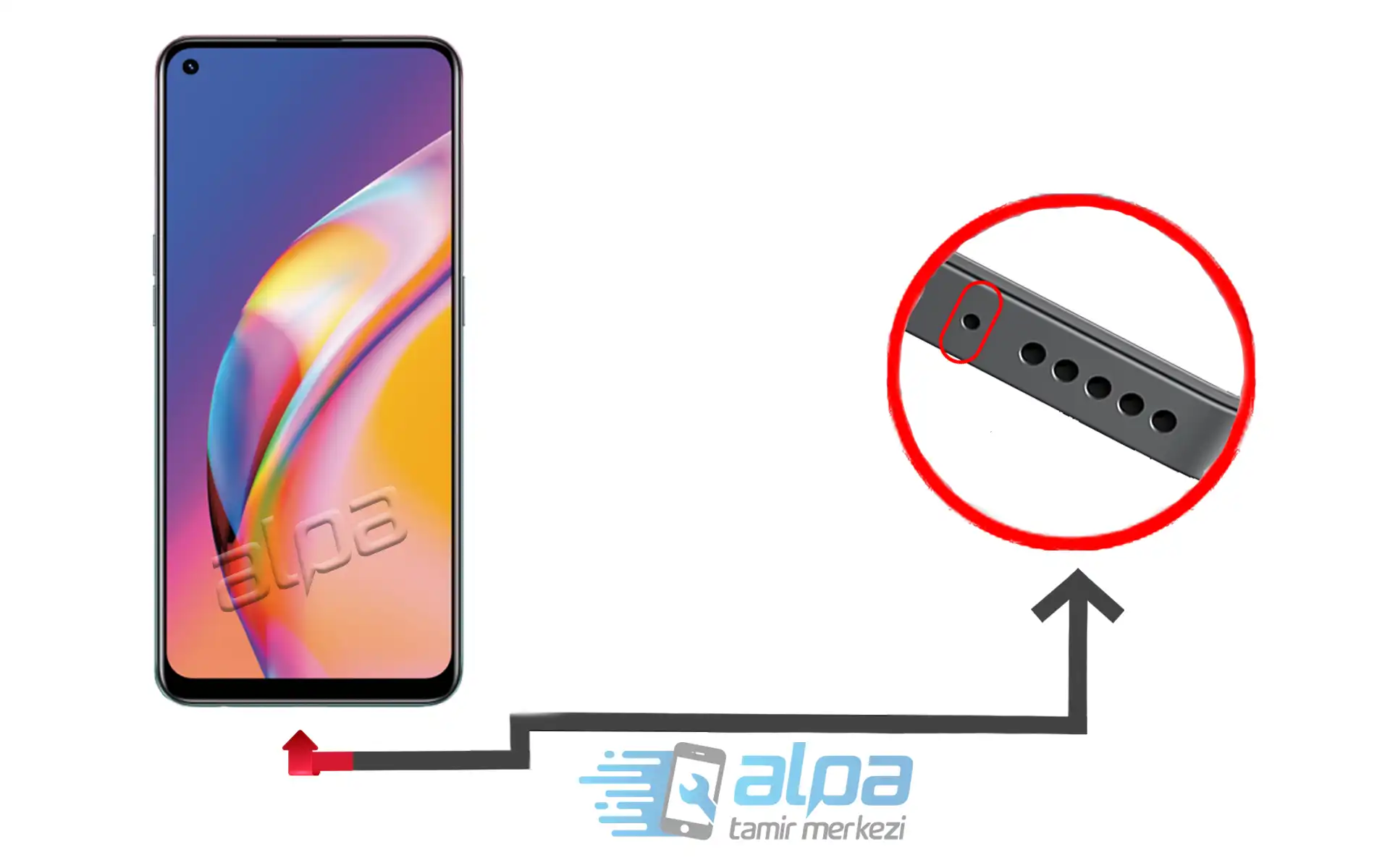 Oppo Reno 5 Lite Mikrofon Değişimi Fiyatı