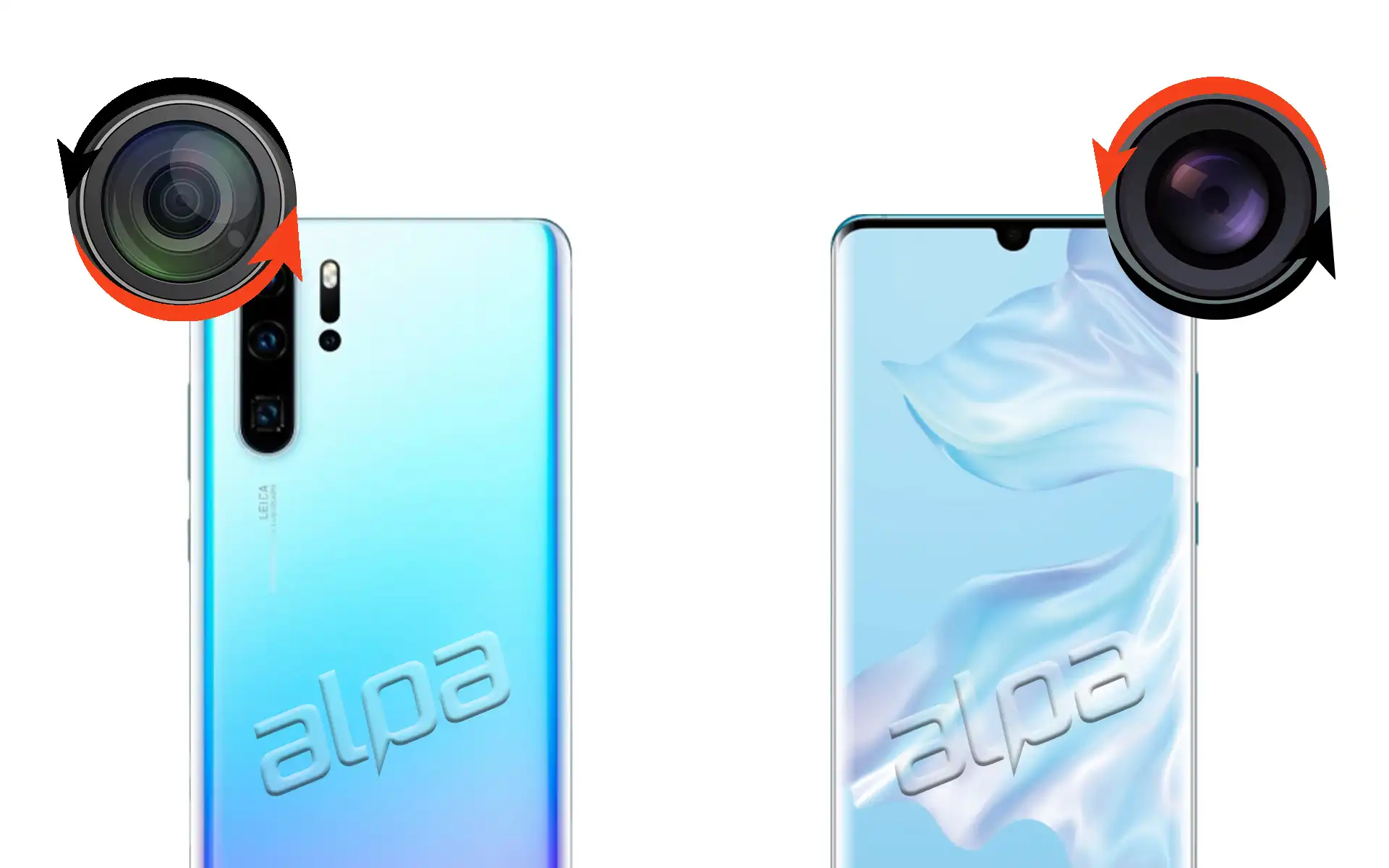 Huawei P30 Pro Ön, Arka Kamera Değişimi Fiyatı