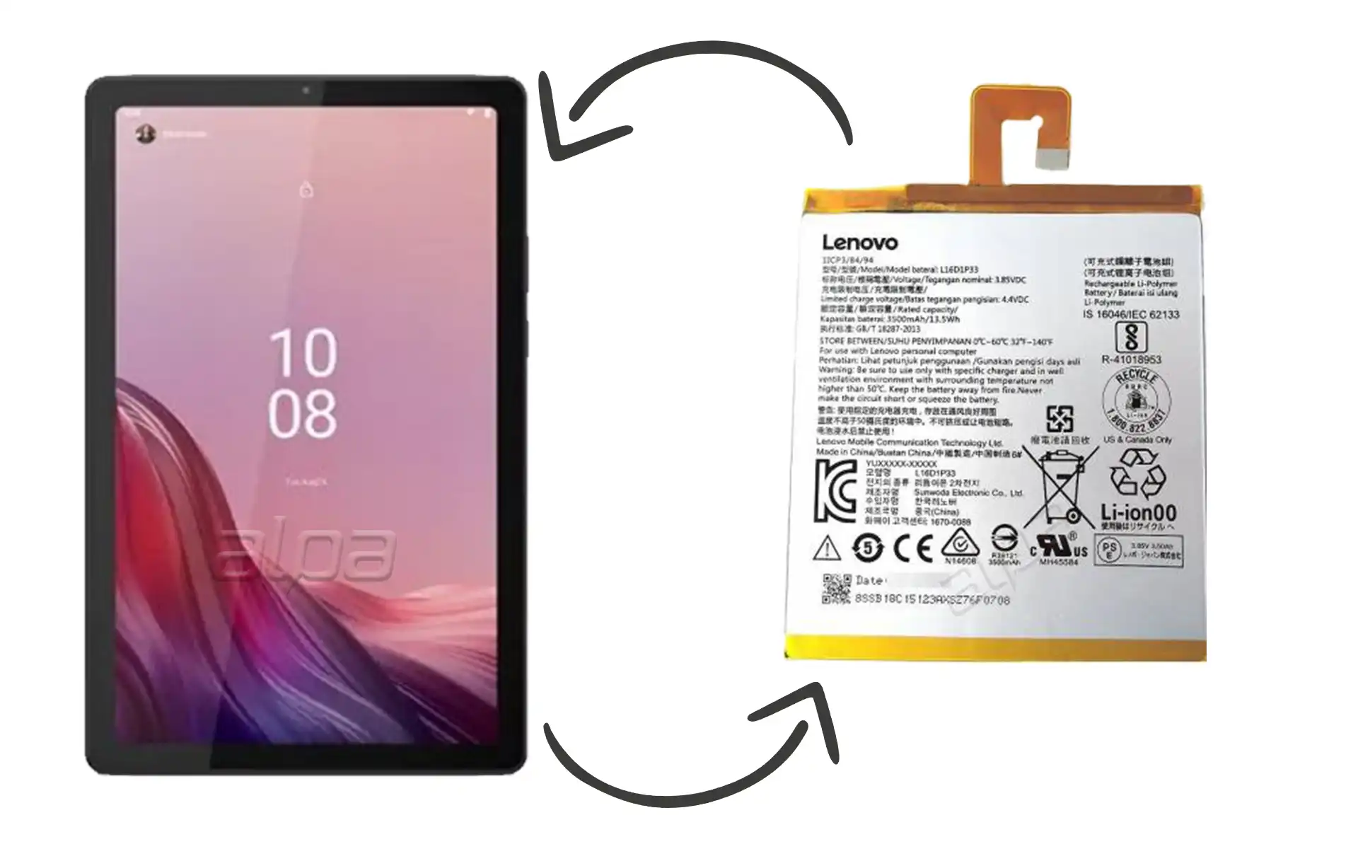 Lenovo Tab M9 Batarya Değişimi Fiyatı