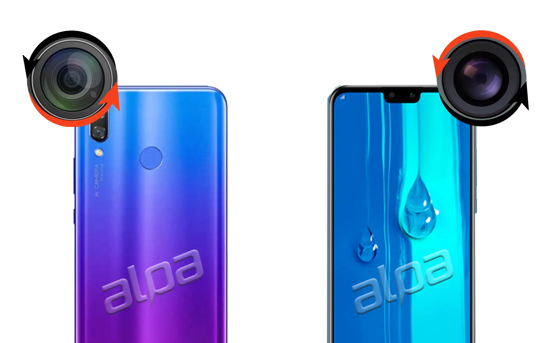 Huawei Y9 2019 Ön, Arka Kamera Değişimi Fiyatı