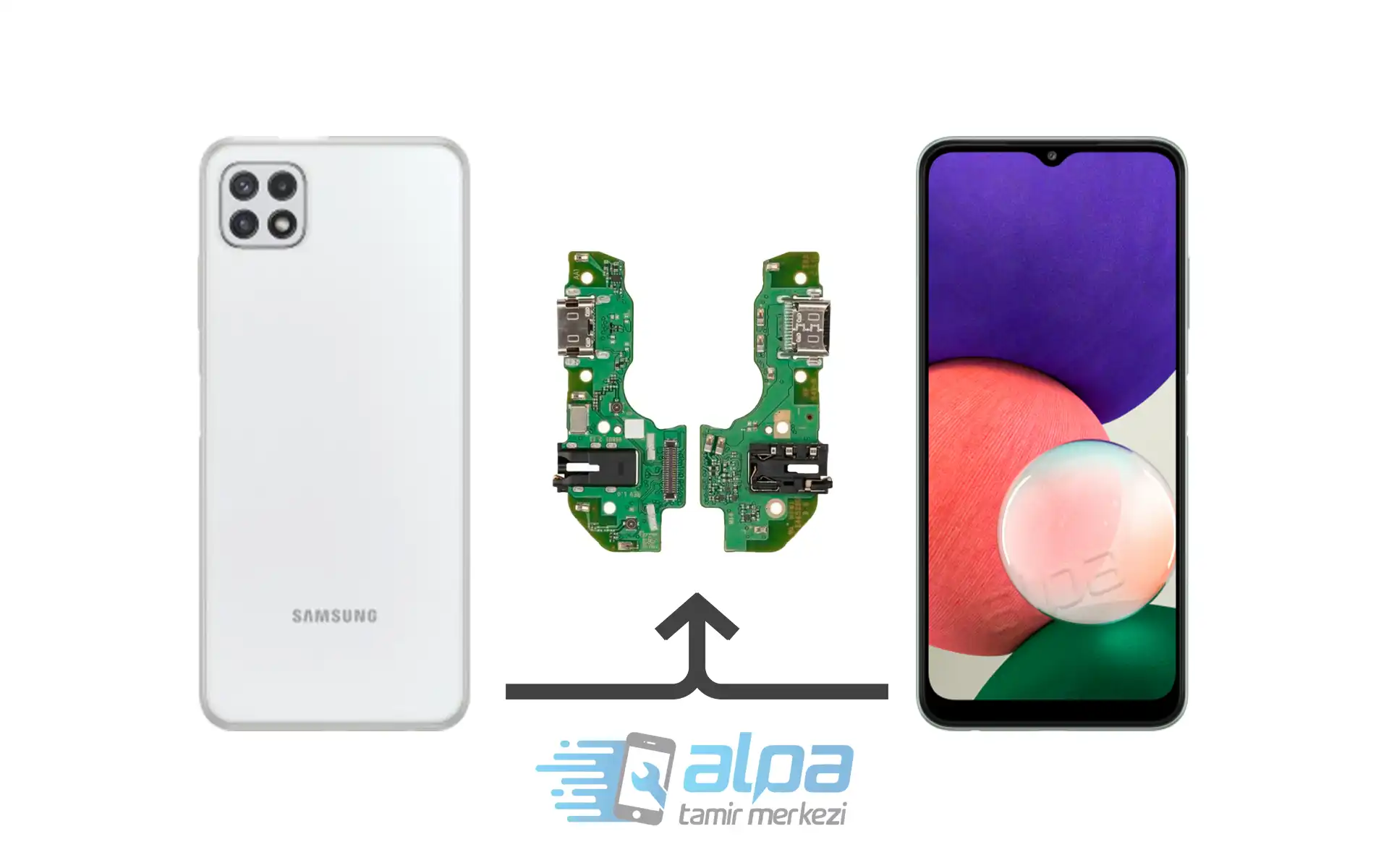 Samsung Galaxy A22s Şarj Soketi Değişimi Fiyatı