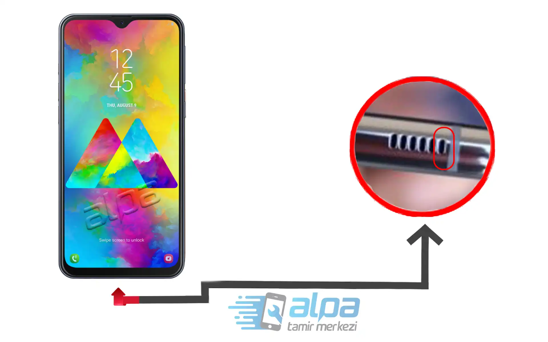 Samsung Galaxy M20 Mikrofon Değişimi Fiyatı