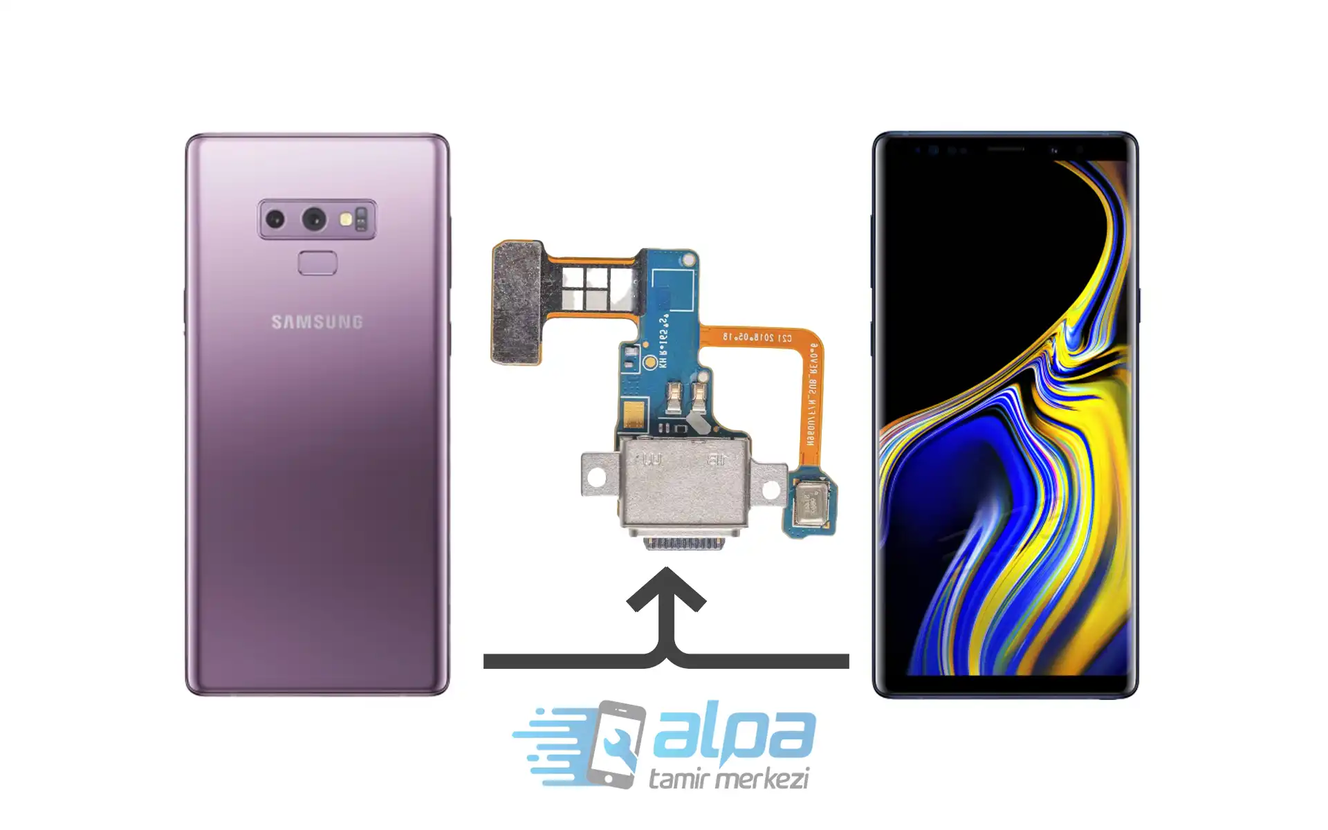 Samsung Galaxy Note 9 Şarj Soketi Değişimi Fiyatı