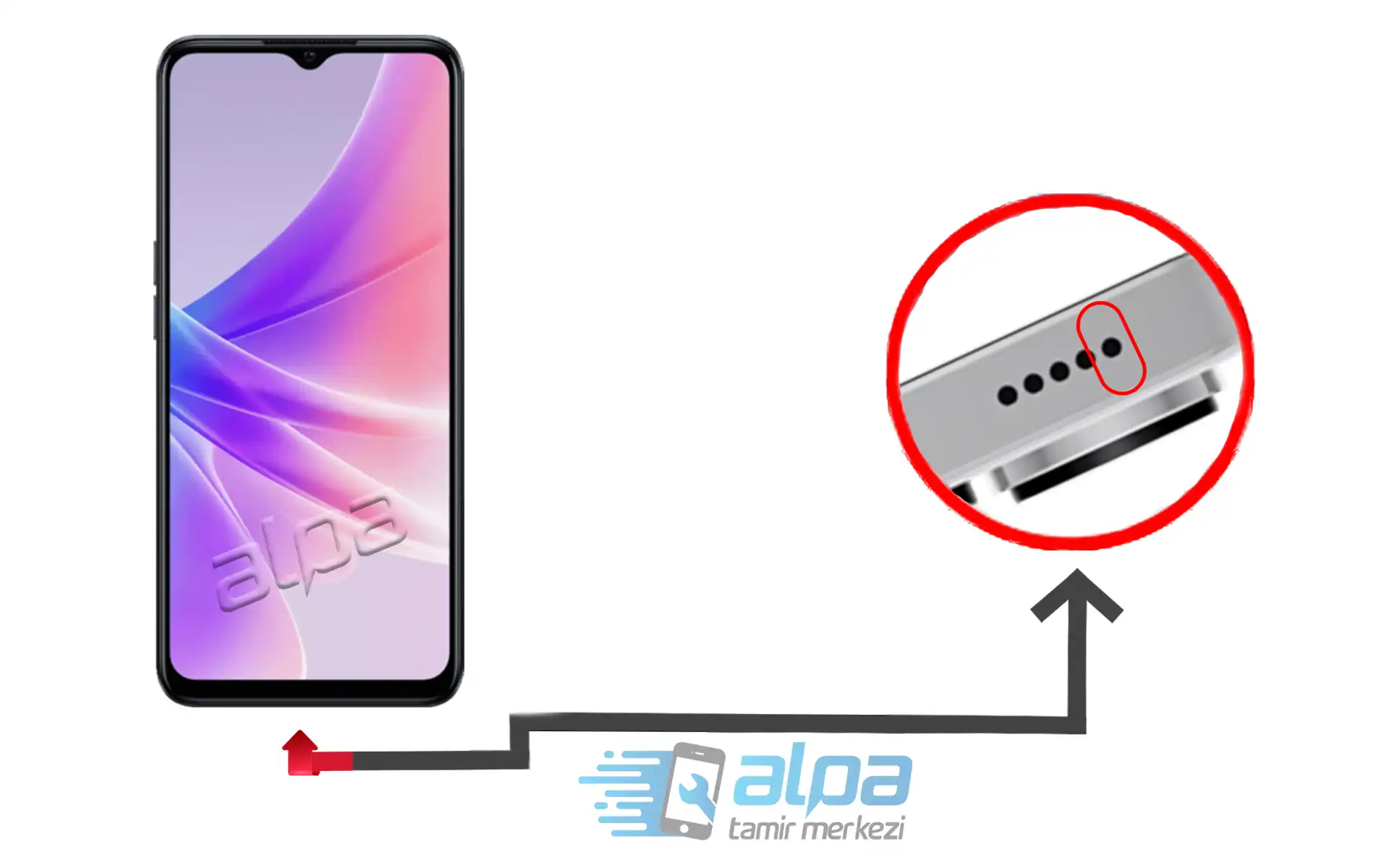 Oppo A77 5G Mikrofon Değişimi Fiyatı