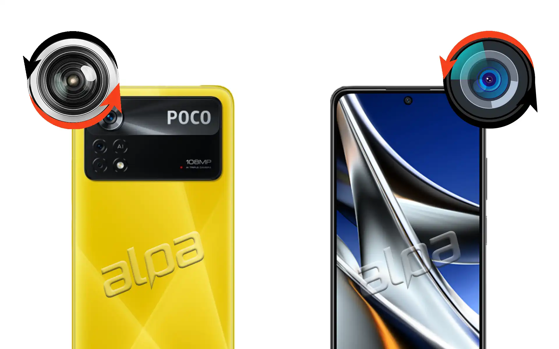 Poco X4 Pro 5G Ön, Arka Kamera Değişimi Fiyatı