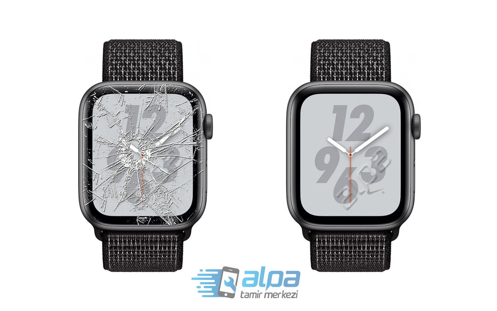Apple Watch S4 40MM Ön Cam Değişimi Fiyatı
