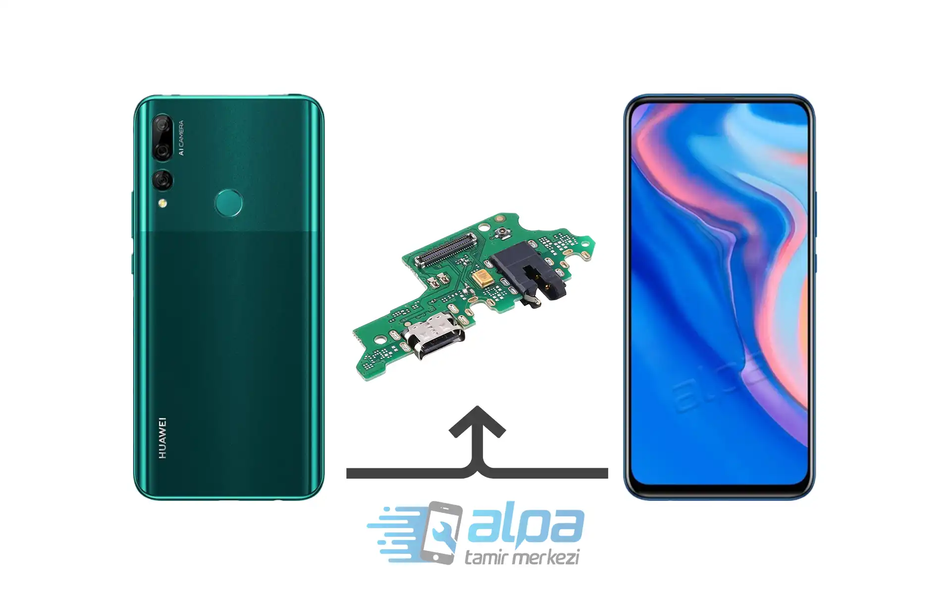 Huawei Y6 Prime 2019 Şarj Soketi Değişimi Fiyatı