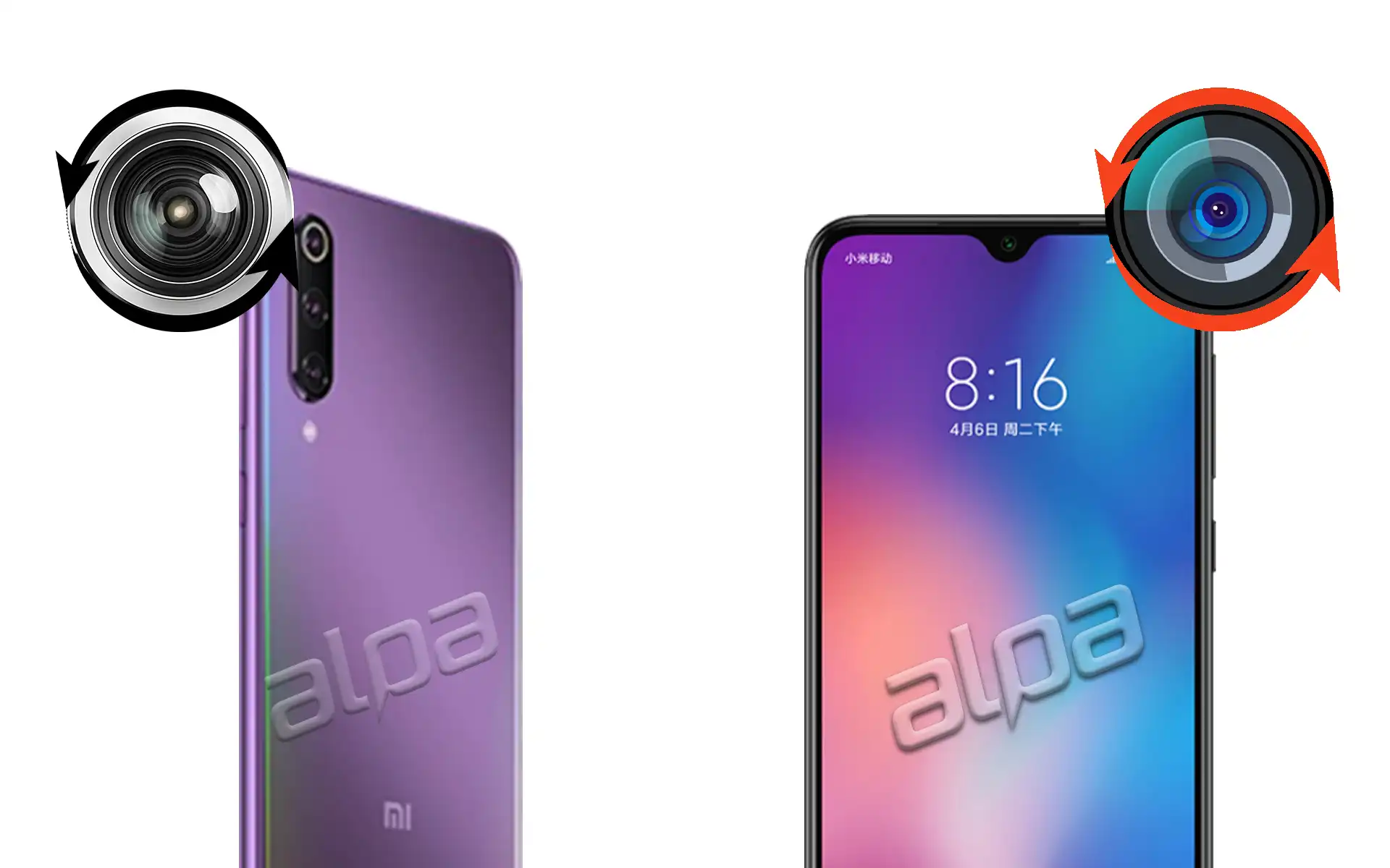 Xiaomi Mi 9 SE Ön, Arka Kamera Değişimi Fiyatı