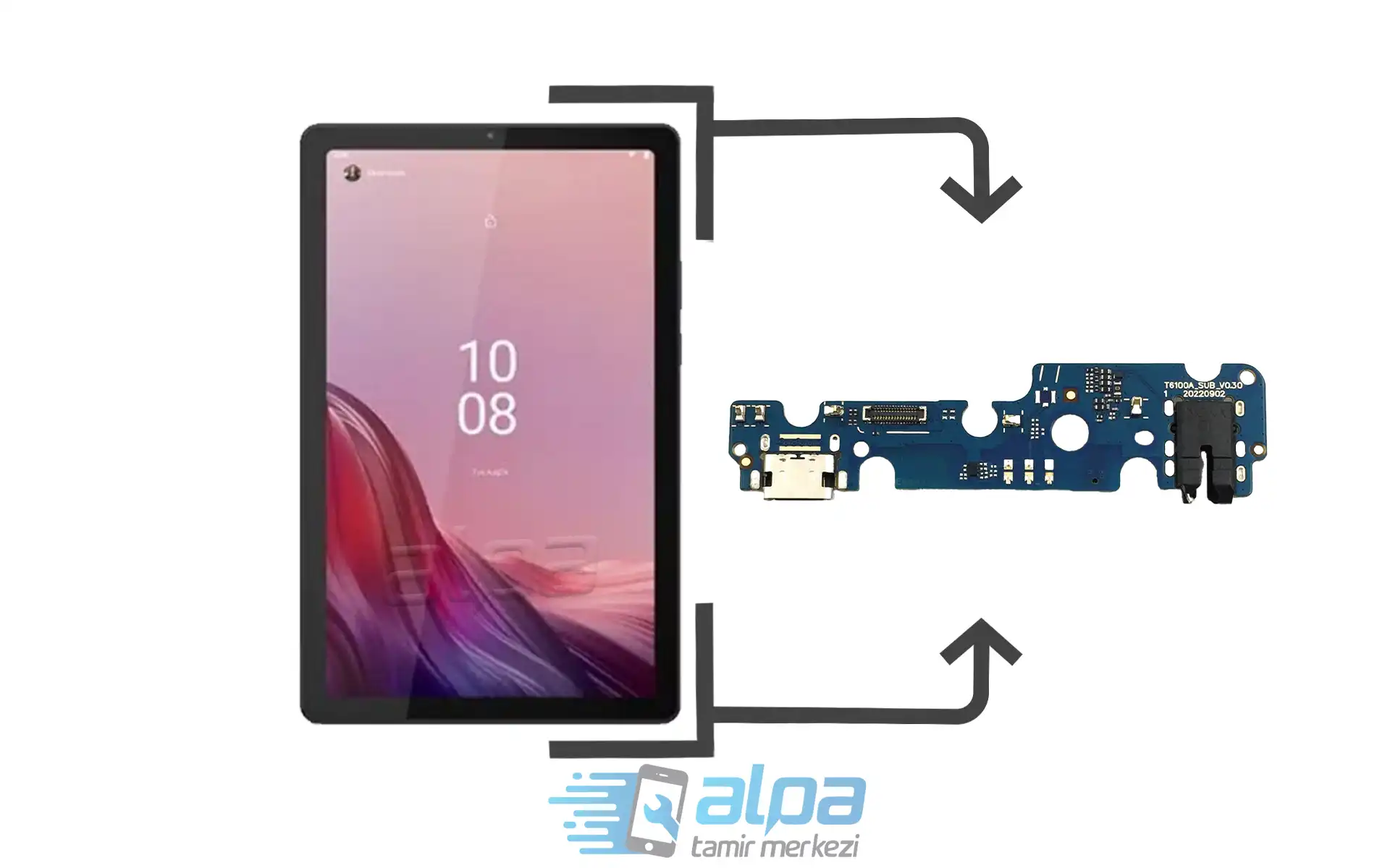 Lenovo Tab M9 Şarj Soketi Değişimi Fiyatı