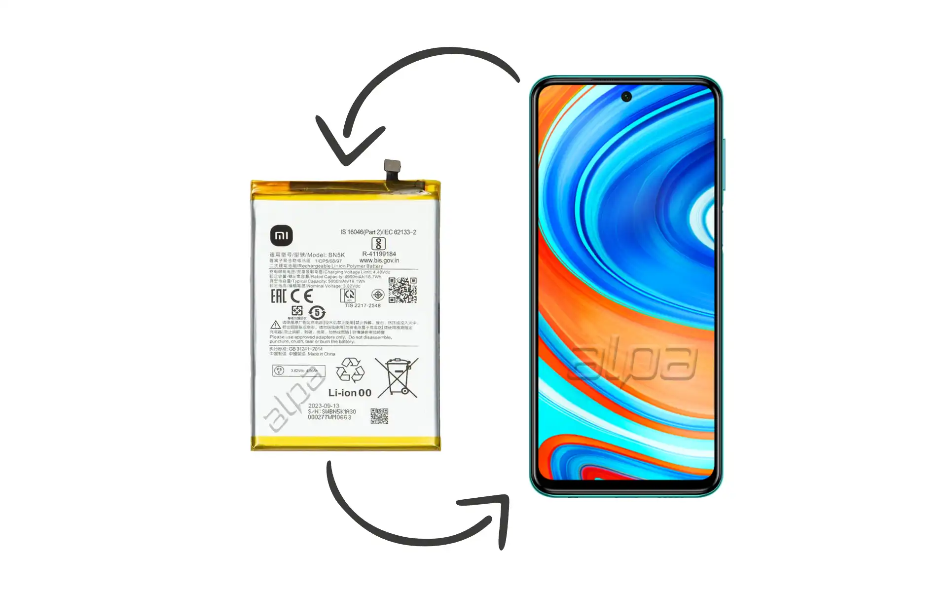 Redmi Note 9 Pro Batarya Değişimi Fiyatı