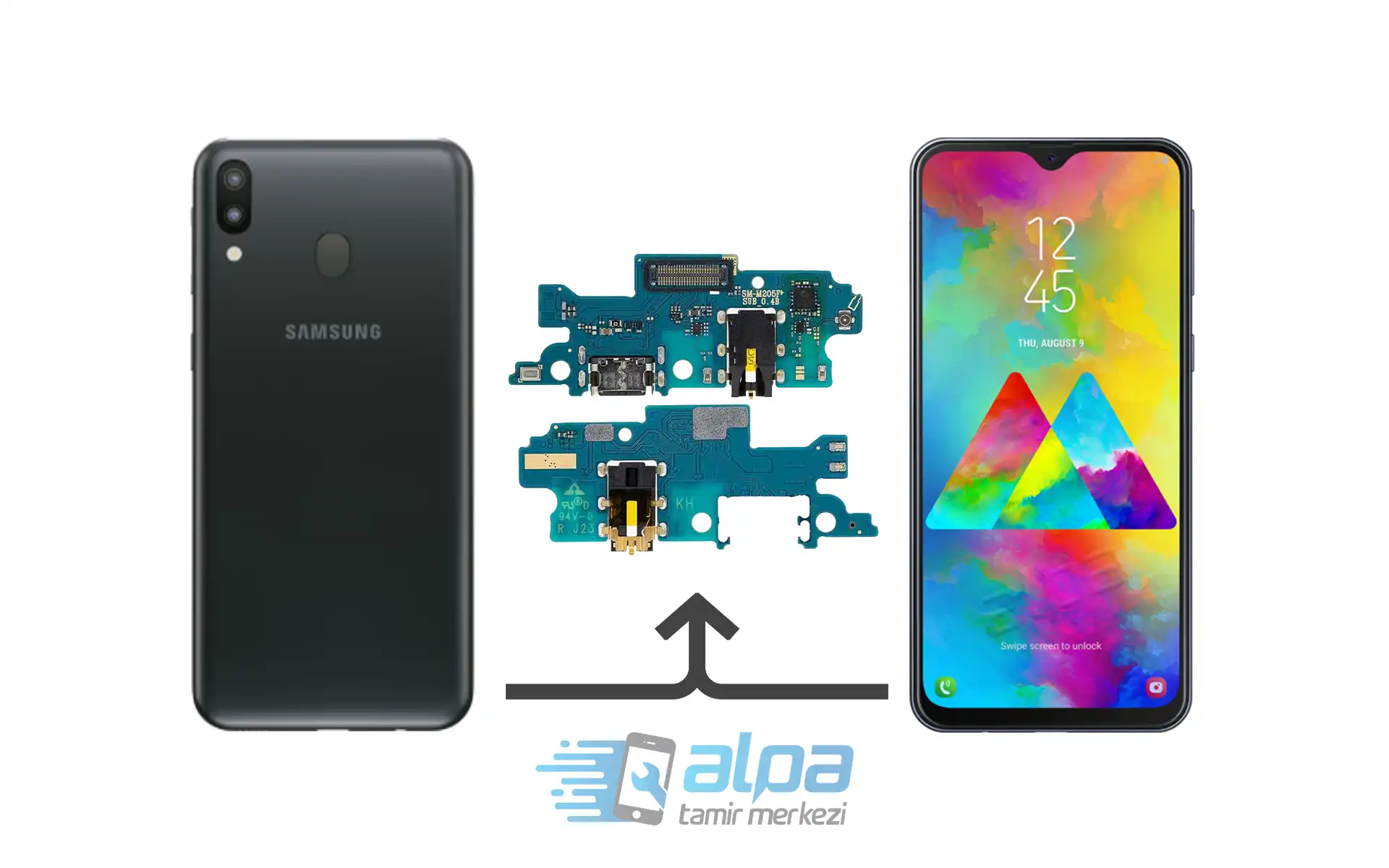 Samsung Galaxy M20 Şarj Soketi Değişimi Fiyatı