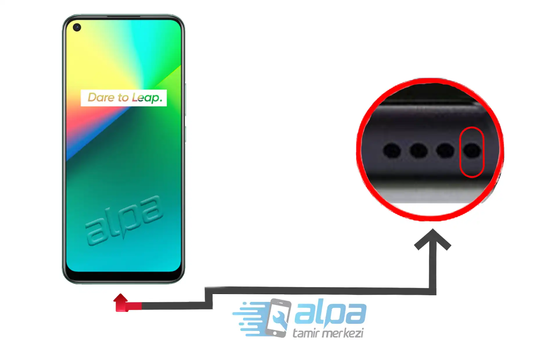 Realme 7i Mikrofon Değişimi Fiyatı