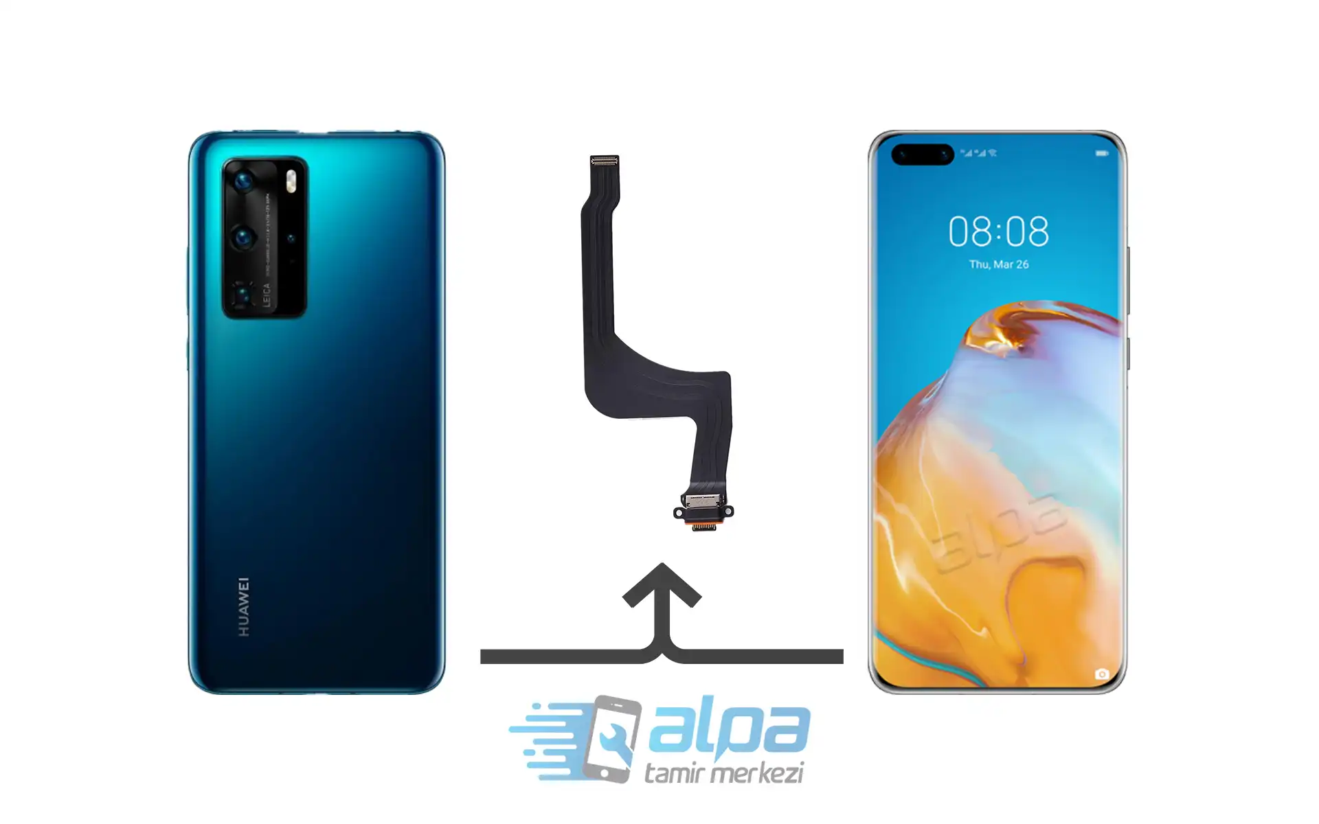 Huawei P40 Pro Şarj Soketi Değişimi Fiyatı