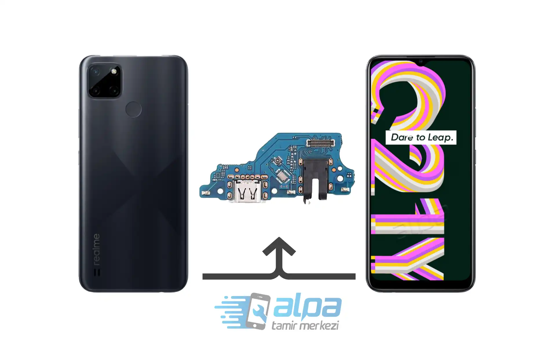 Realme C21Y Şarj Soketi Değişimi Fiyatı