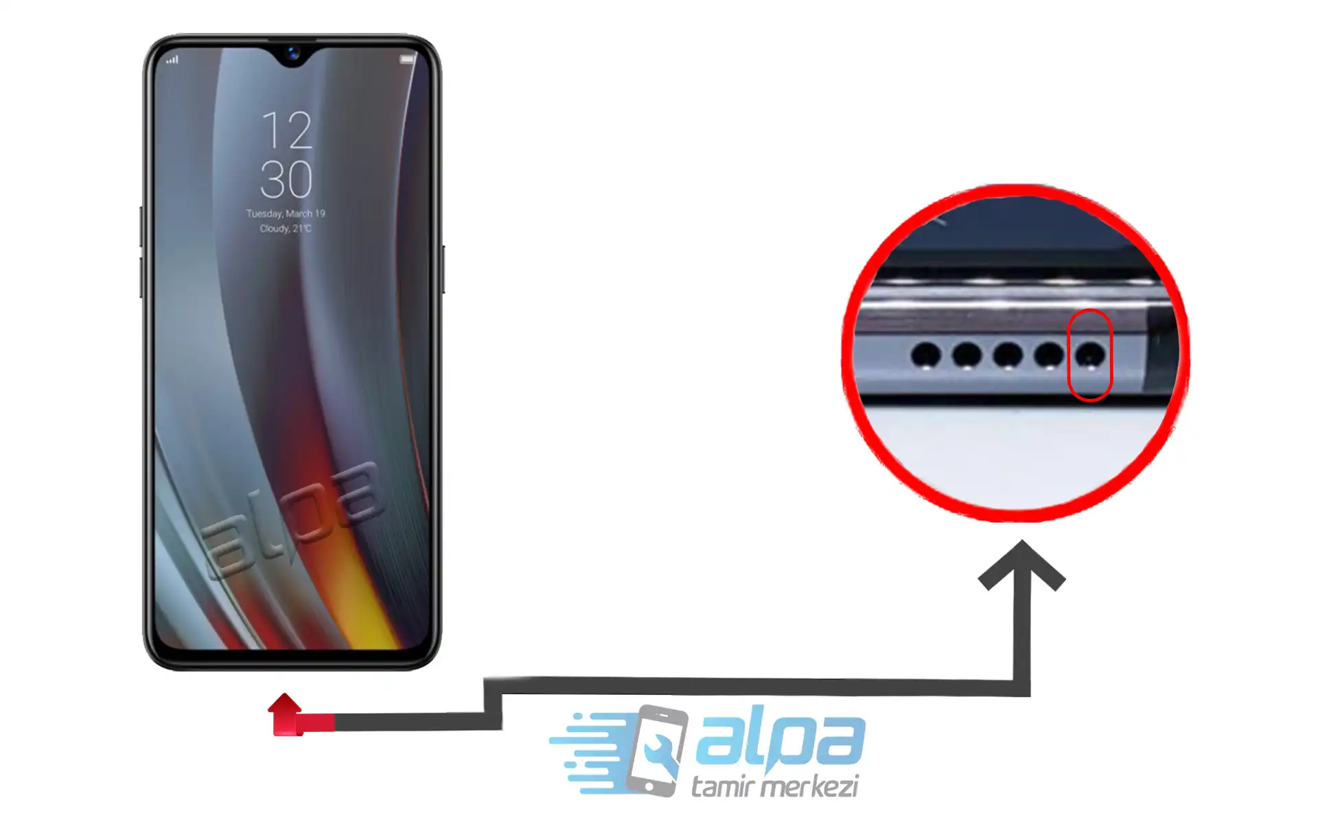 Realme 3 Pro Mikrofon Değişimi Fiyatı