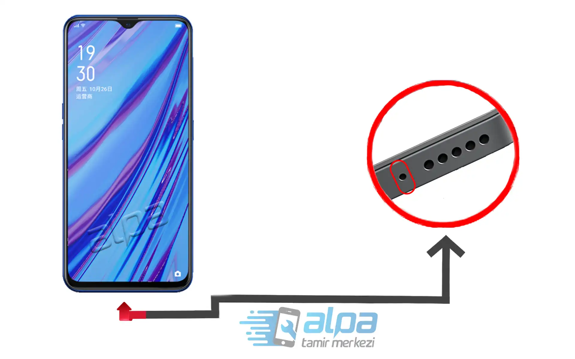 Oppo A9 Mikrofon Değişimi Fiyatı