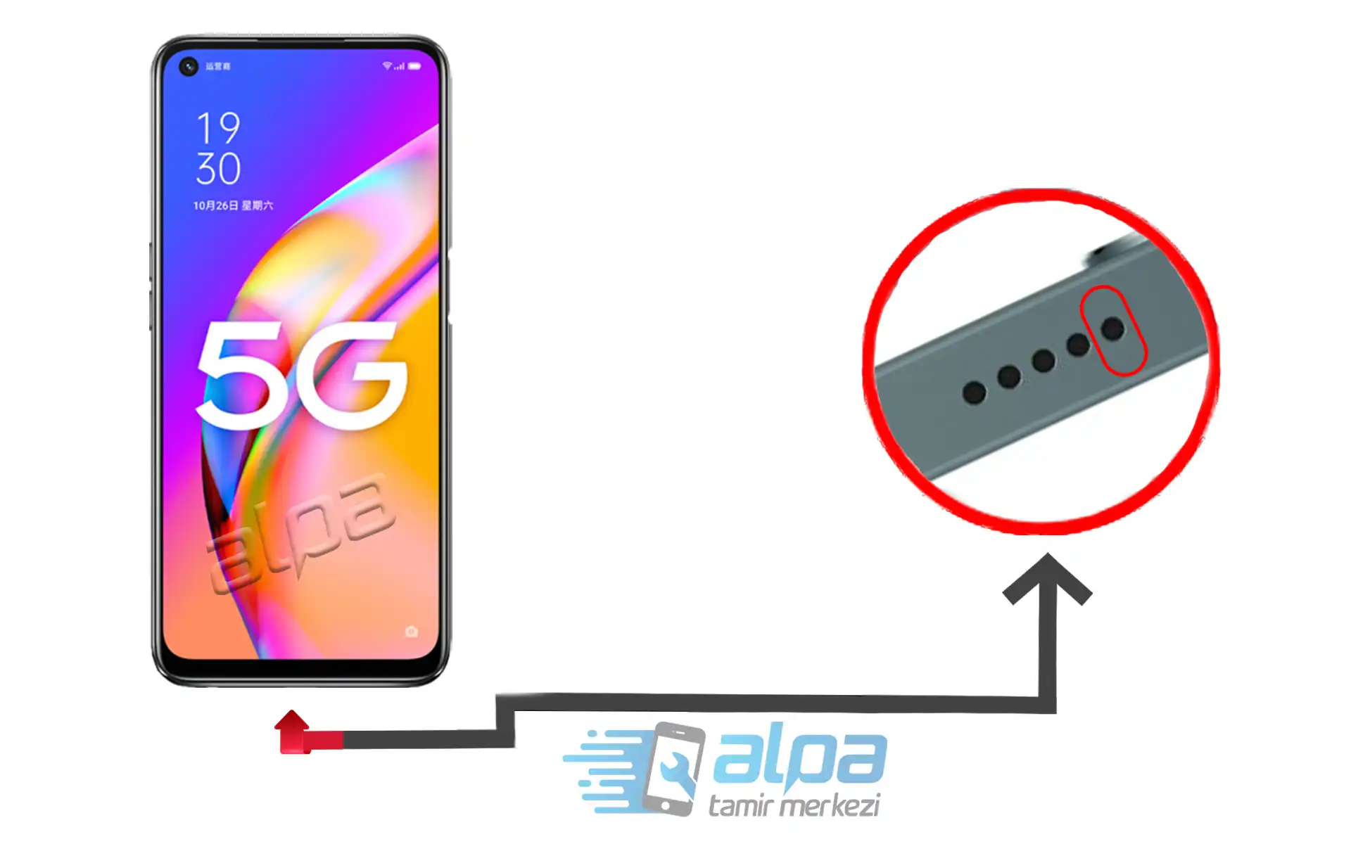 Oppo A93 5G Mikrofon Değişimi Fiyatı