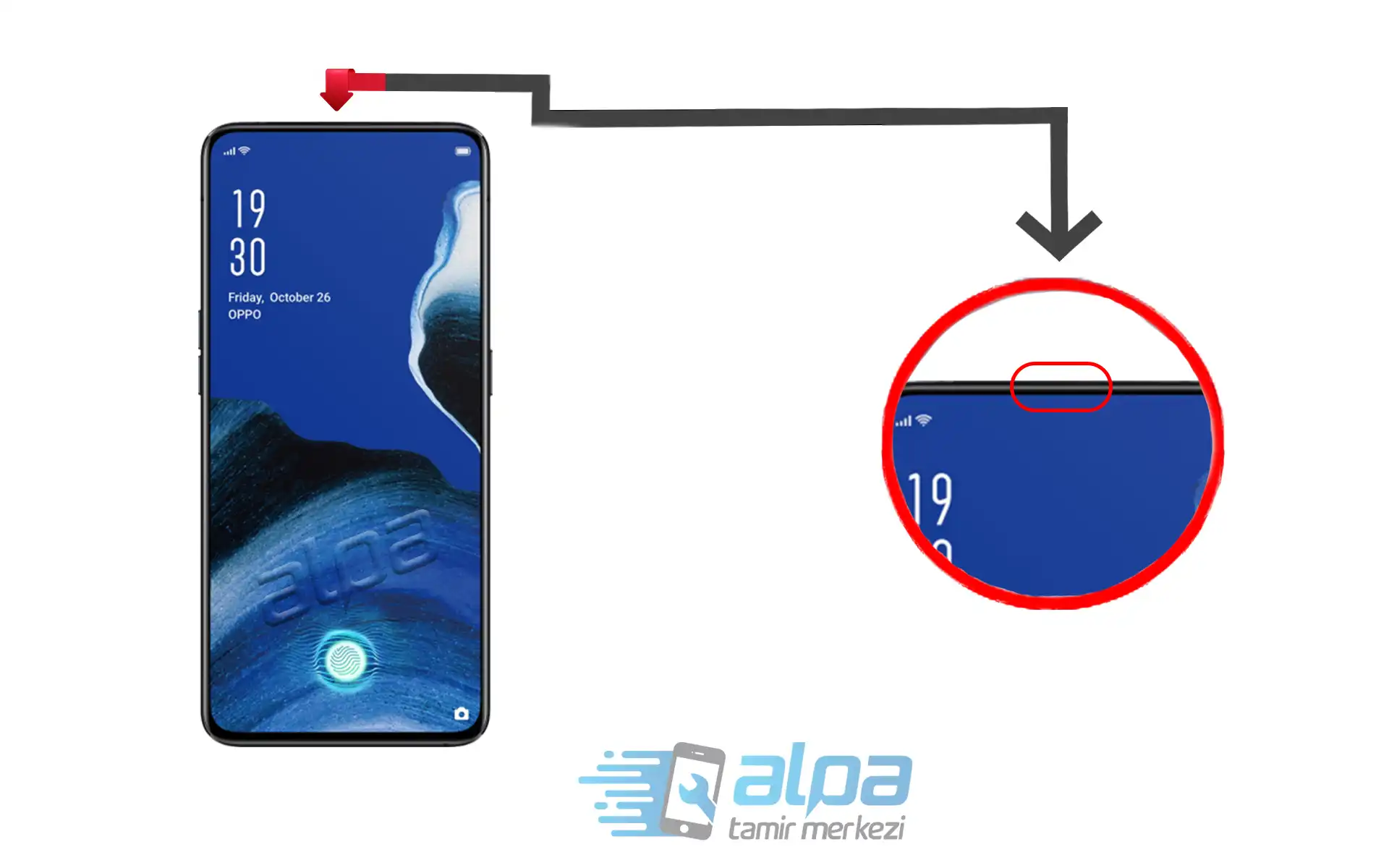 Oppo Reno 2 Ahize Değişimi Fiyatı